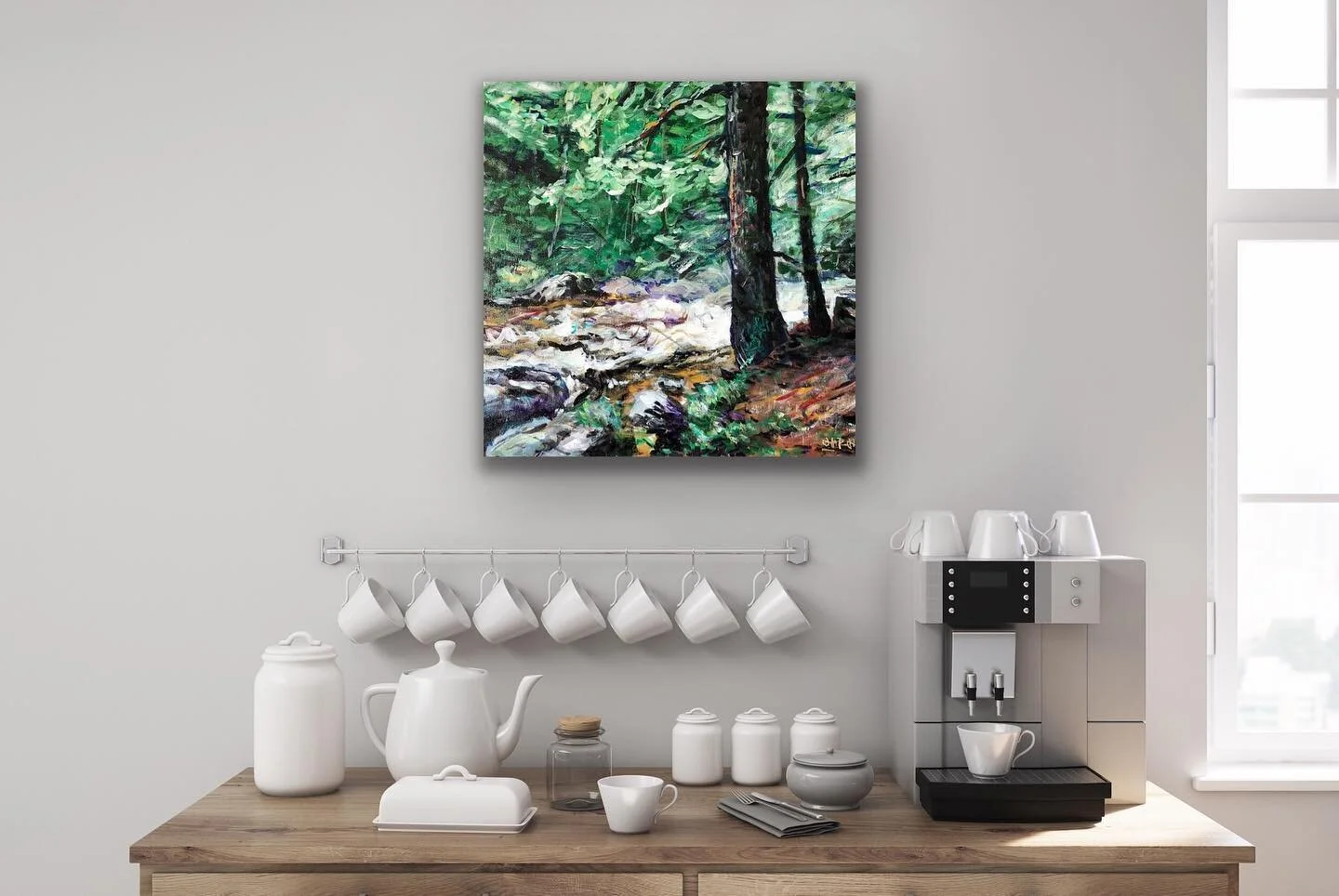 Summers in New Hampshire ~ where evergreen forests and babbling brooks create a soothing sort of ambience. Don&rsquo;t get me wrong - I love the beautiful state of California&hellip; but when it&rsquo;s 106 degrees outside my home I can&rsquo;t help 