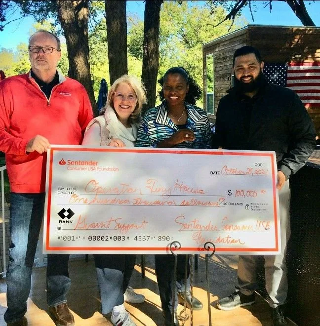 Santander Consumer USA Foundation Donates 100K for Tiny Dining Program 