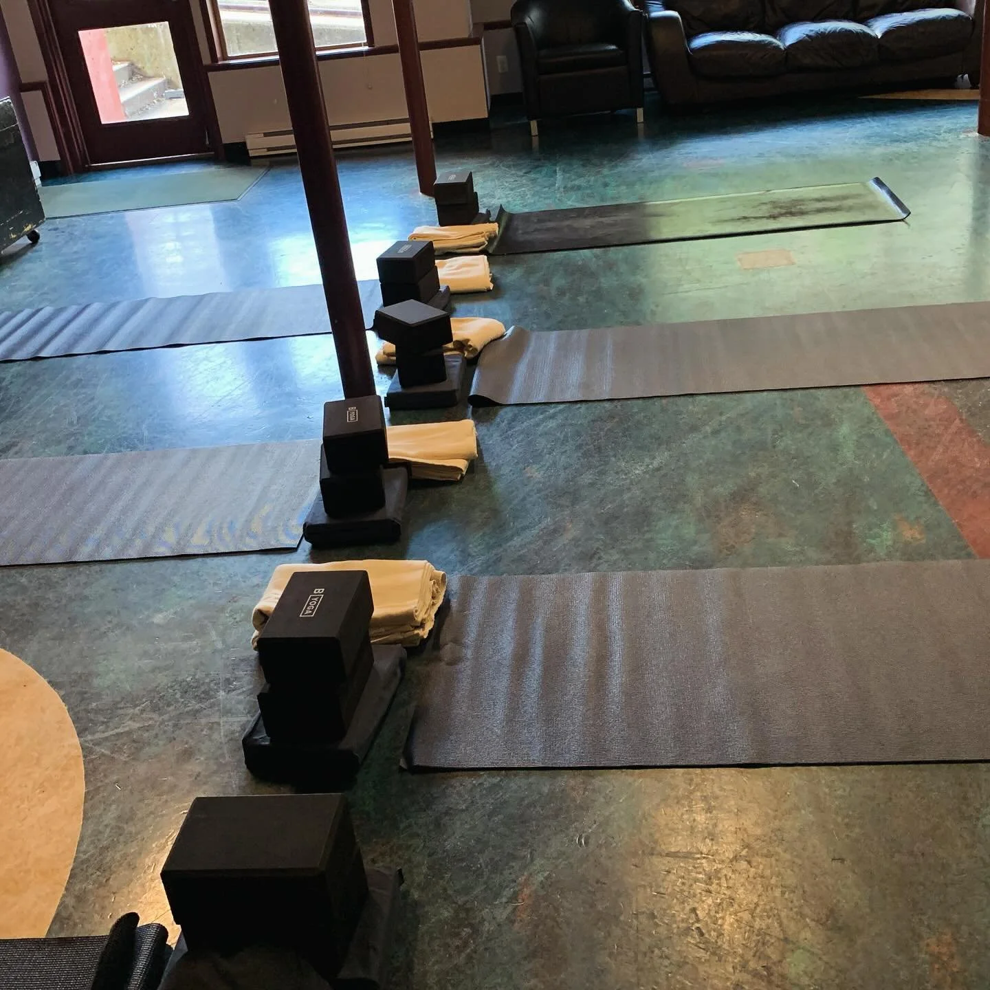 Taught a lovely yoga nidra session this morning to welcome summer. Thanks to @bhalfmoon_official for  selling the best props.  Everyone had what they needed to build their nest and bliss out today.