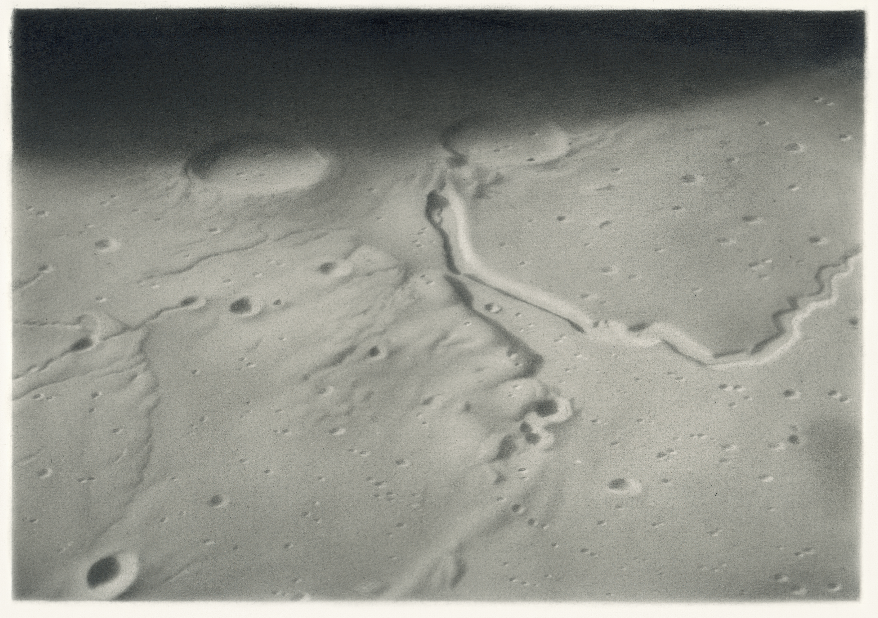  7.5 × 11 in. Graphite on 12 × 16 in. paper. 2025. 