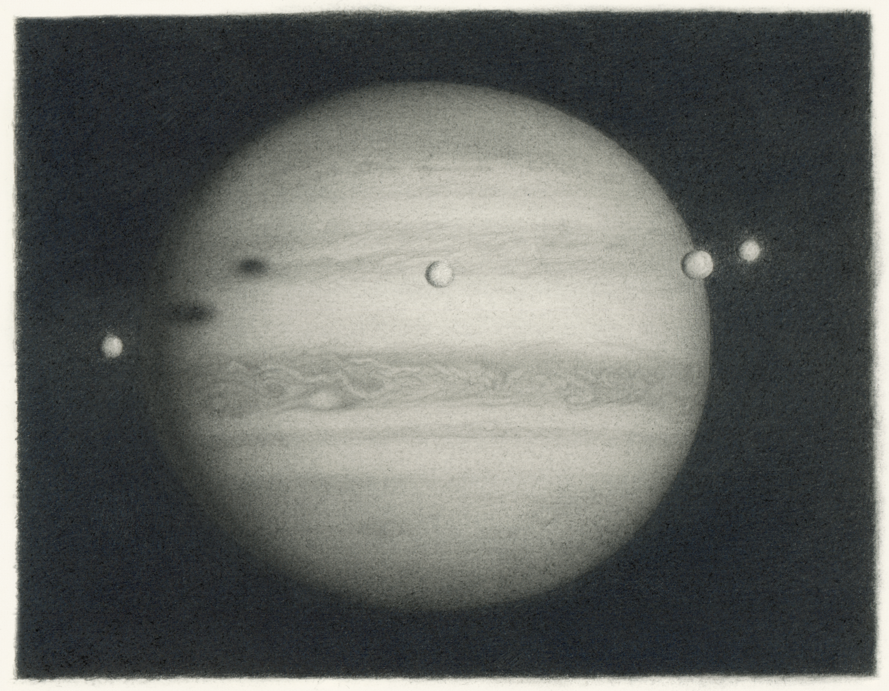  5.5 × 7 in. Graphite on 9 x 12 in. paper. 2025. 