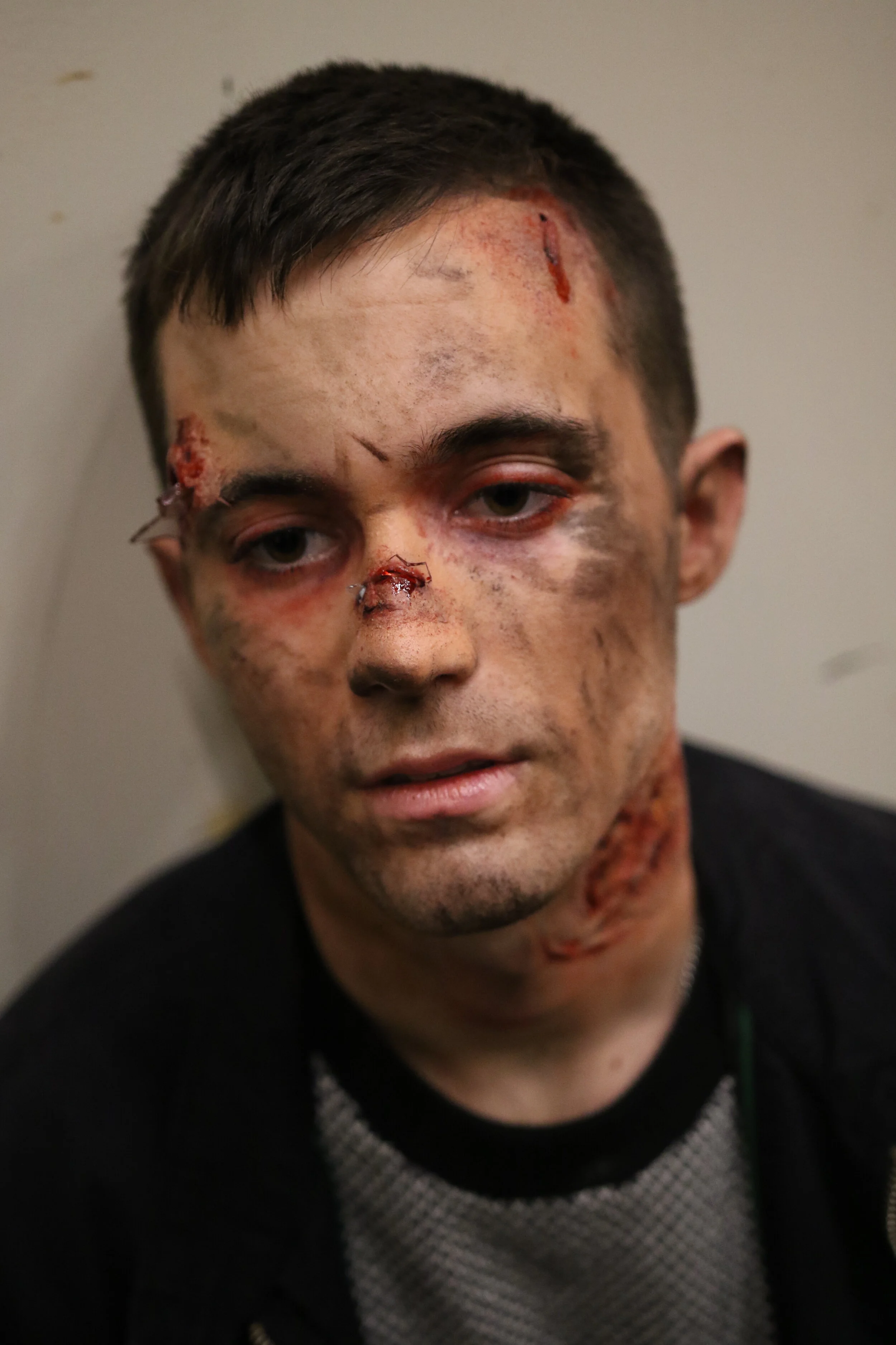  Prosthetic Makeup for  Solitude      Directed by Navarre Megali  Wig and Makeup Design by Jonathan Amaro, Assisted by Alex Howard 