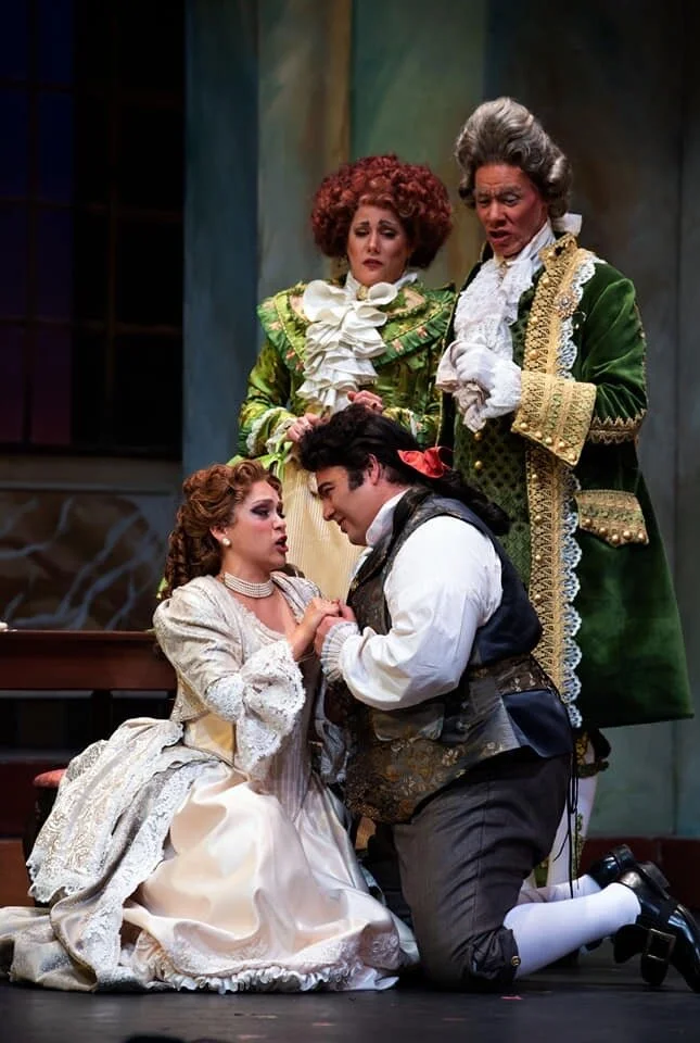  Susanna Application for  The Marriage of Figaro  at Utah Festival Opera  Wig and Makeup Design by Georgi Eberhard, Assisted by Marnee Porter  Costumes by Mallory Prucha 