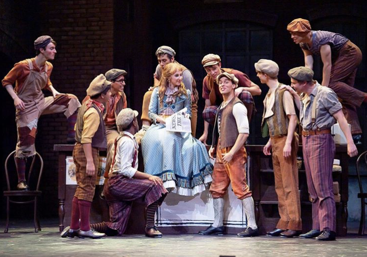  Wig Build and Makeup Application for  Newsies  at Utah Festival Opera  Katherine Bang Piece  Hair and Makeup Design by Georgi Eberhard, Assisted by Marnee Porter  Costumes by Colleen Metzger 