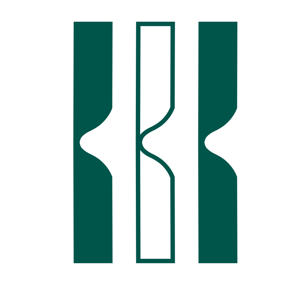 Geometric drawing of an outline square with sections divided by vertical, horizontal, and diagonal lines.