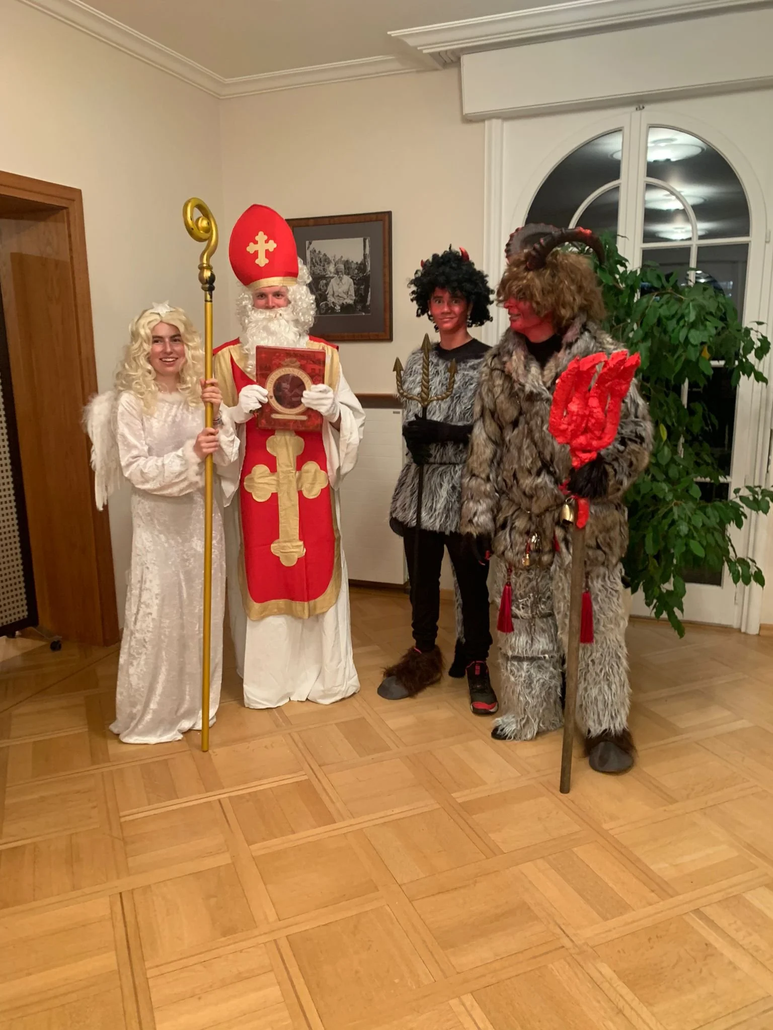 Mikulášská besídka pro děti z České školy bez hranic Ženeva