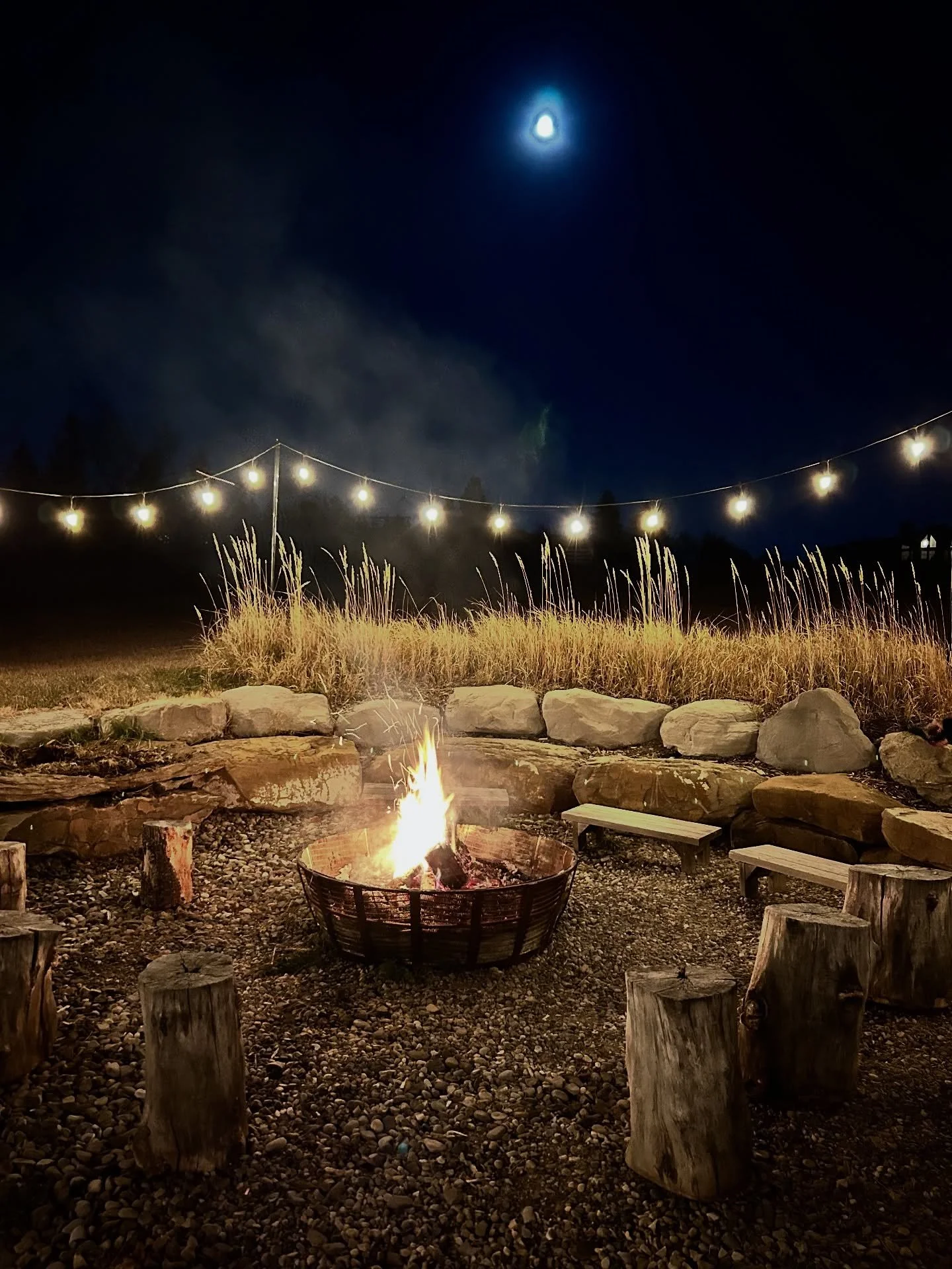 Full Moon Blessings on this beautiful evening. Although I did not host a gathering in honour of the full moon tonight ,I felt called to spend some time fireside under the magic of the full moon. 

I can&rsquo;t wait to get back into the swing of thin