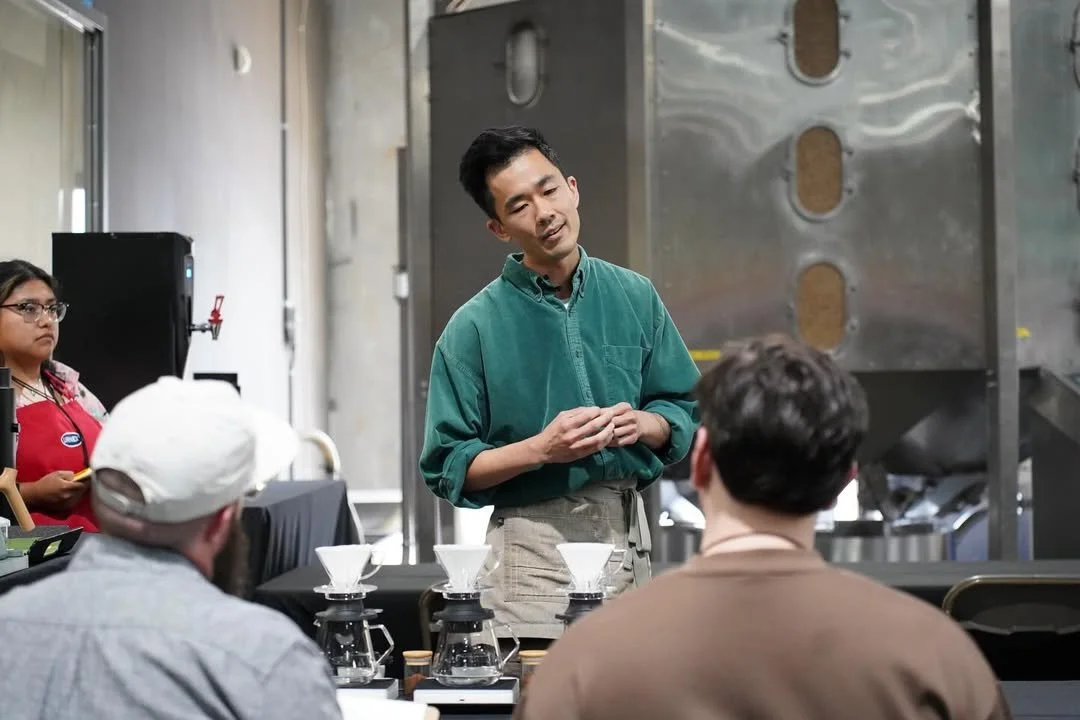 Image of Justin Lee competing in US Brewers Cup