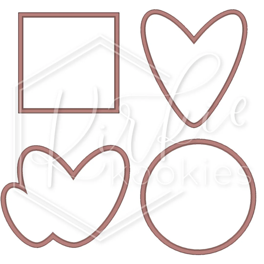 Kirkie Kookies "Wet-on-Wet Florals" Class STL Combo Pack