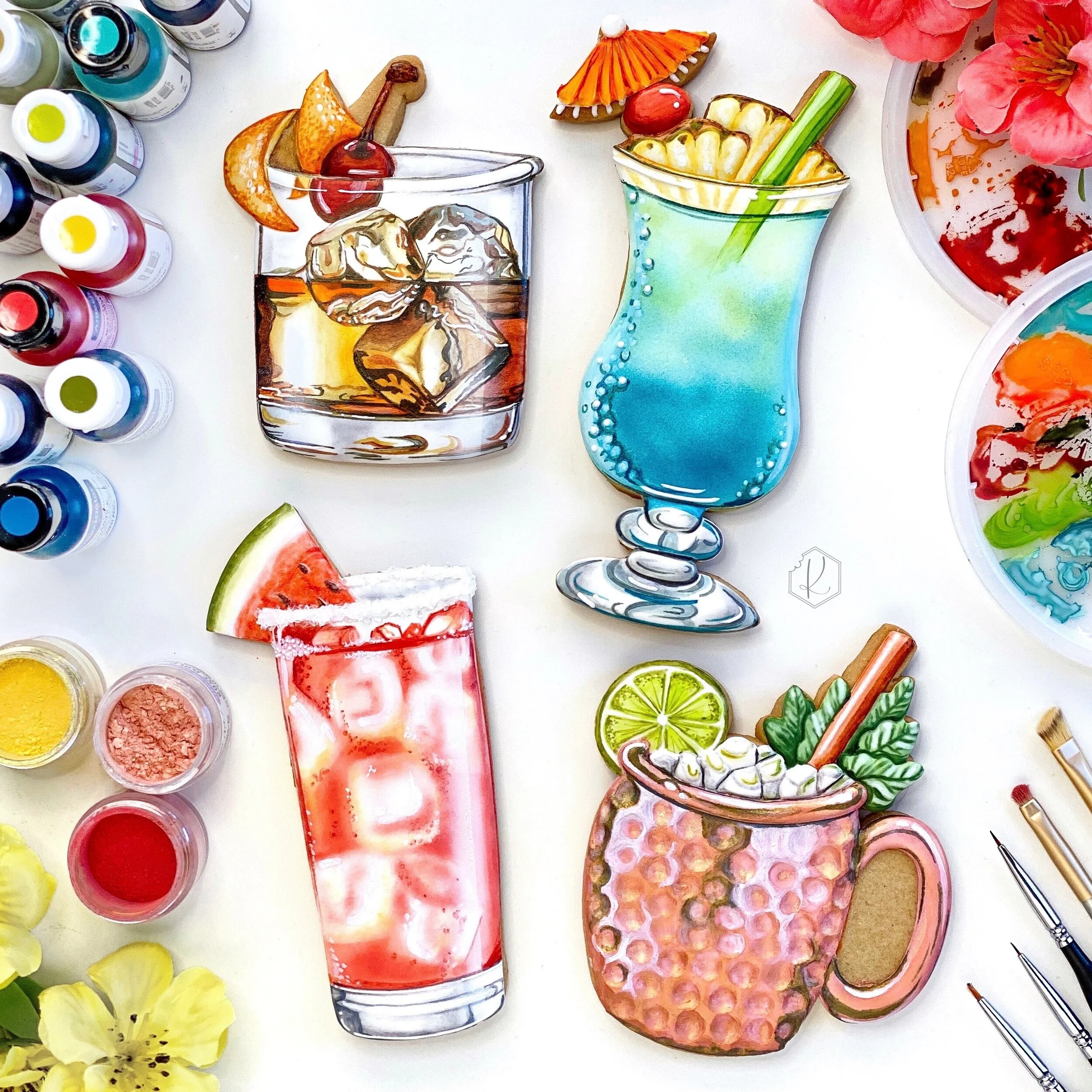 "Summer Cocktails" Advanced Online Kookie Class