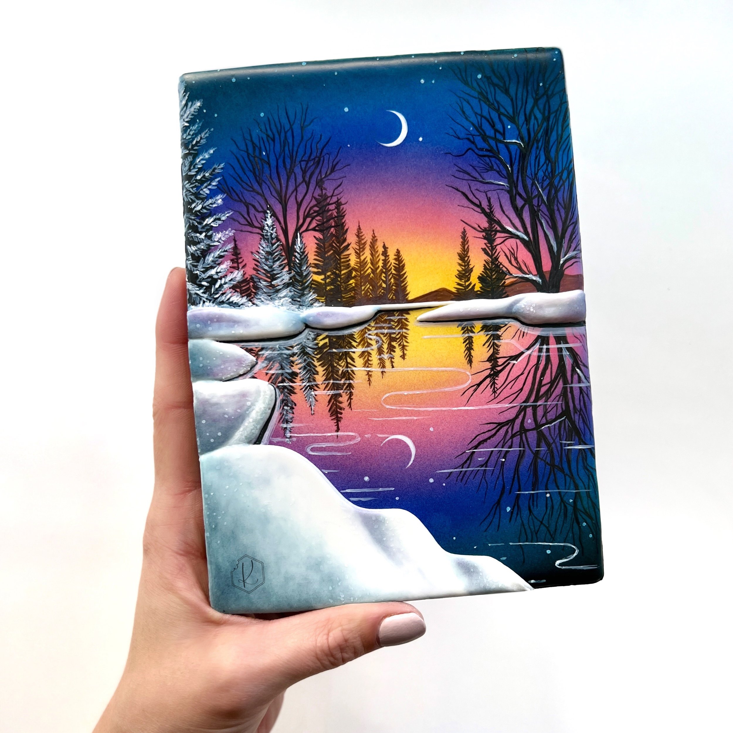 "Winter Lake" Advanced Kanvas Kookie Class