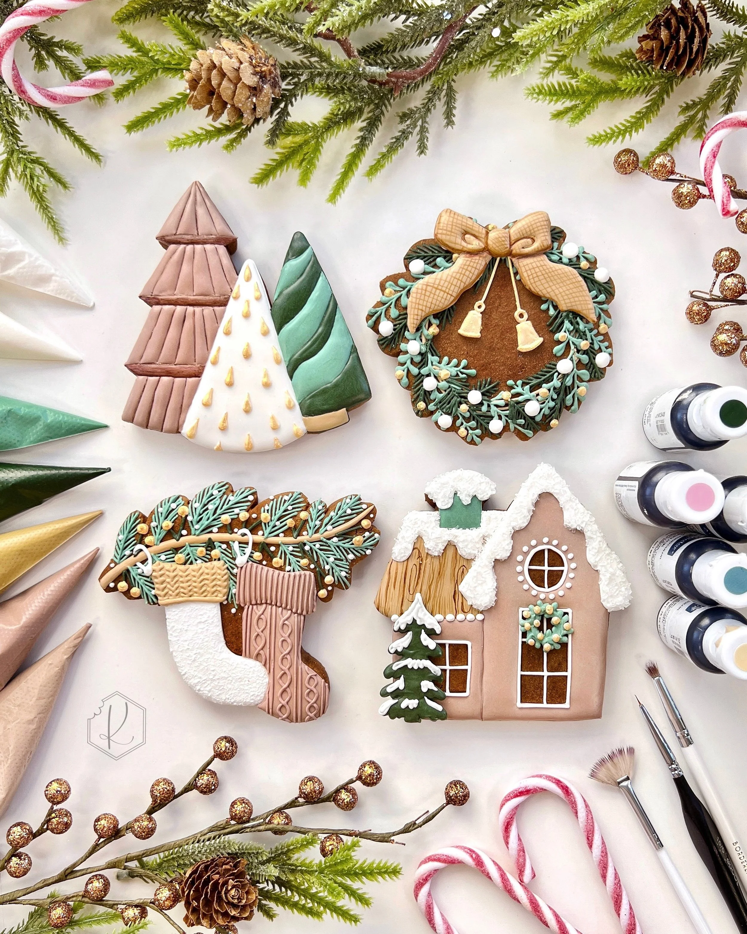 "Homey Holidays" Intermediate Online Kookie Class