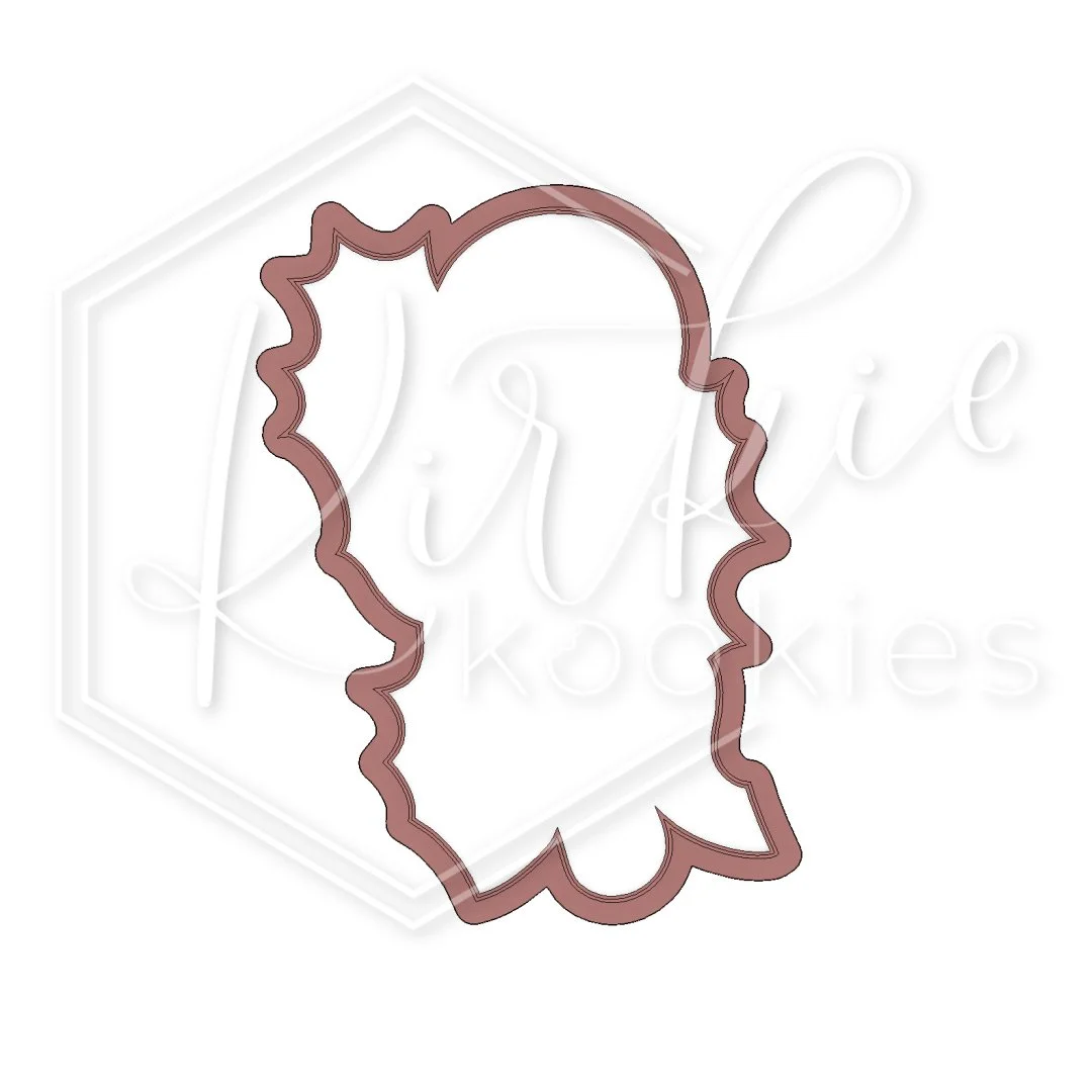 Candy Cane w/ Bow Cutter STL File