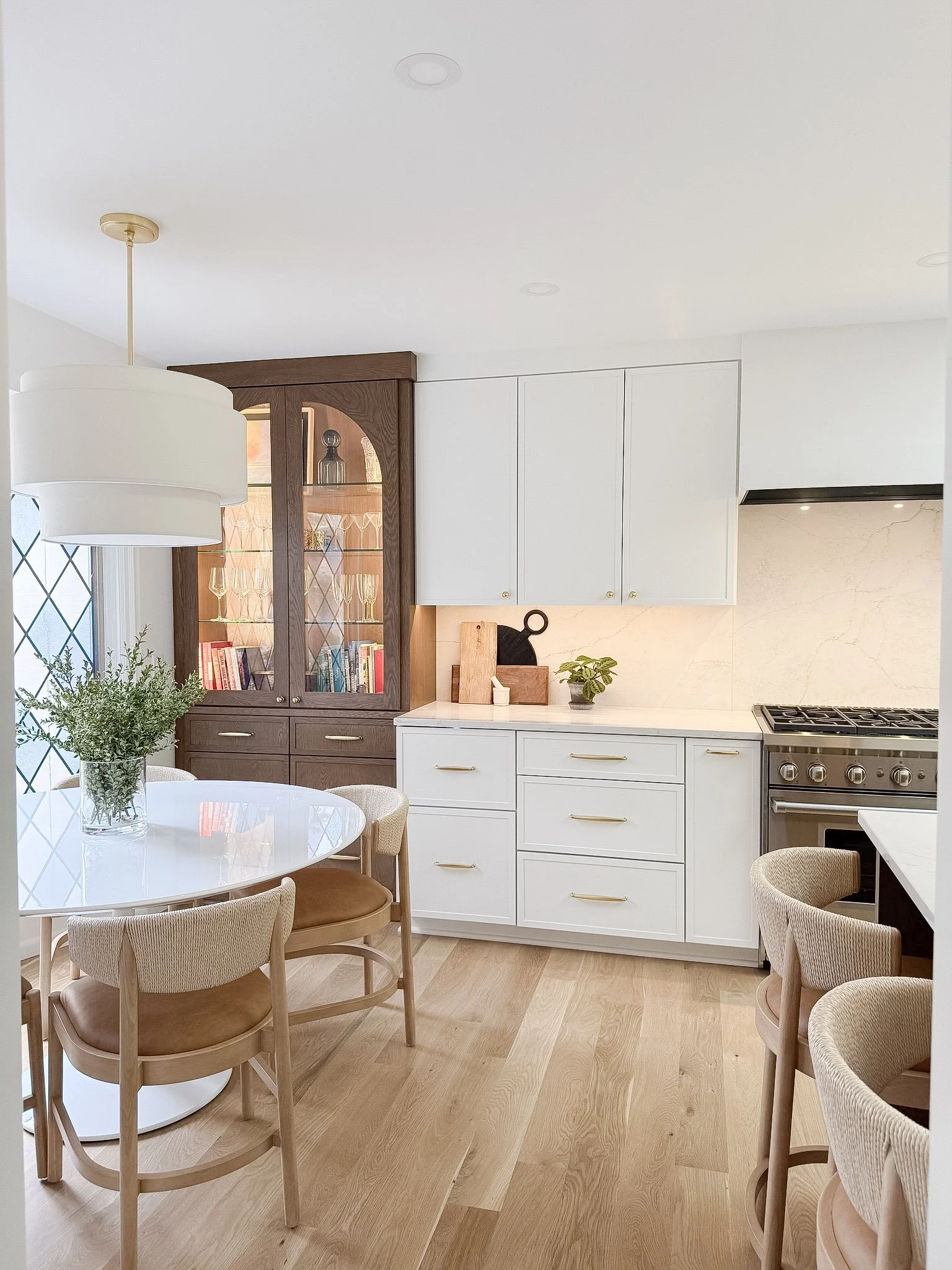 Contemporary main floor remodel in Edina by Studio Lu