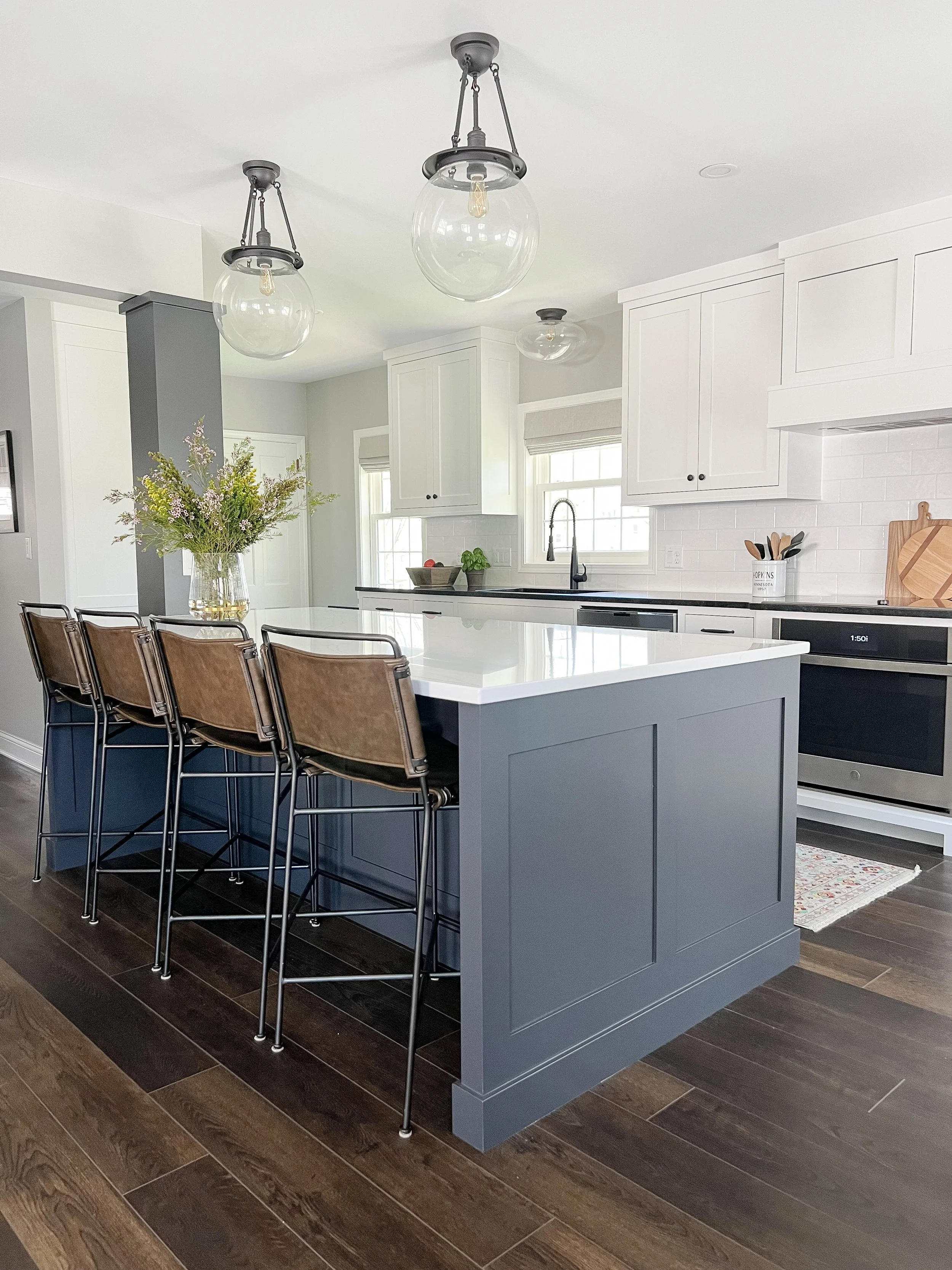 Tudor style kitchen remodel in Hopkins by Studio Lu