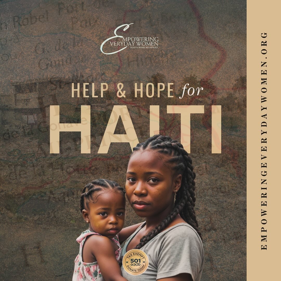 Together, we are making a difference for children and families in Haiti. ❤️ Join the &ldquo;Hope for Haiti&rdquo; movement. Give at EmpoweringEverydayWomen.org.