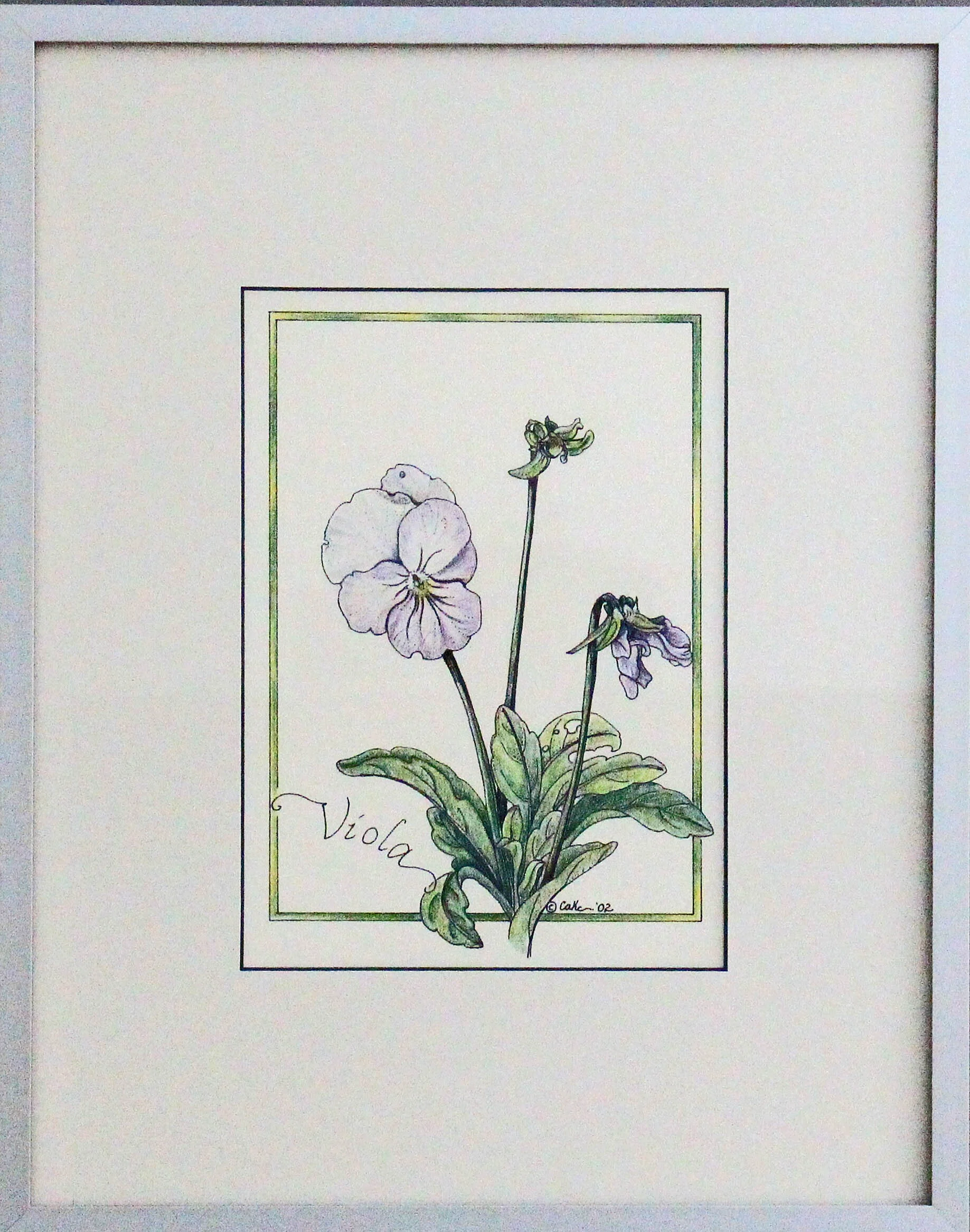 "Viola", Framed Original