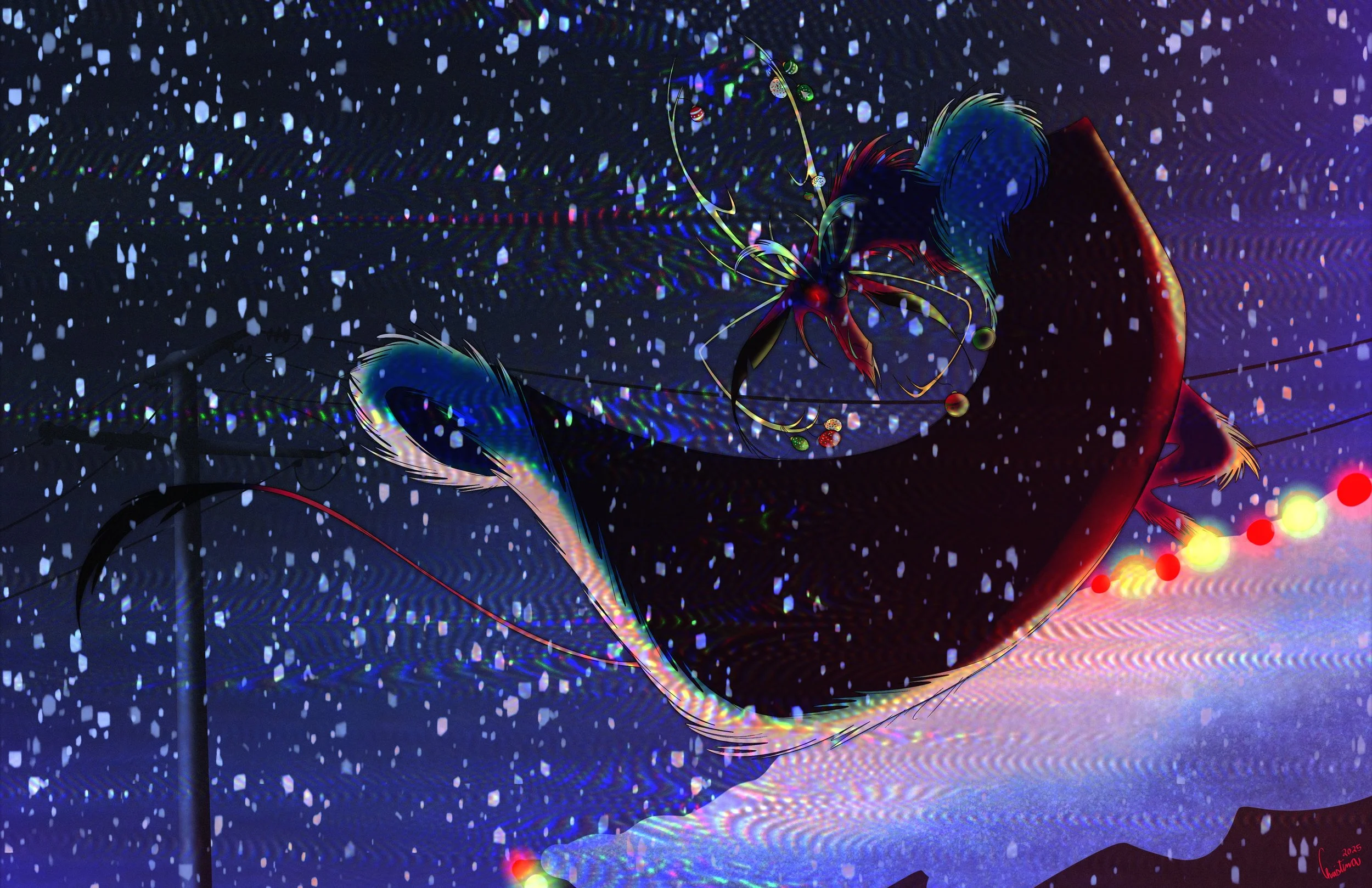 Krampus on the Rooftop 