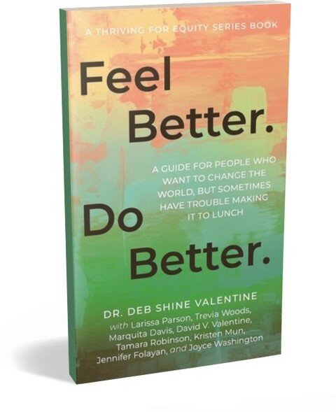 Y'all, I don't think I posted about getting an essay published in a book! My actual name is on a cover of a book. 🤯⁠
⁠
🌷 The book is Feel Better. Do Better. - A Guide for People who want to Change the World, but Sometimes have Trouble Making it to 