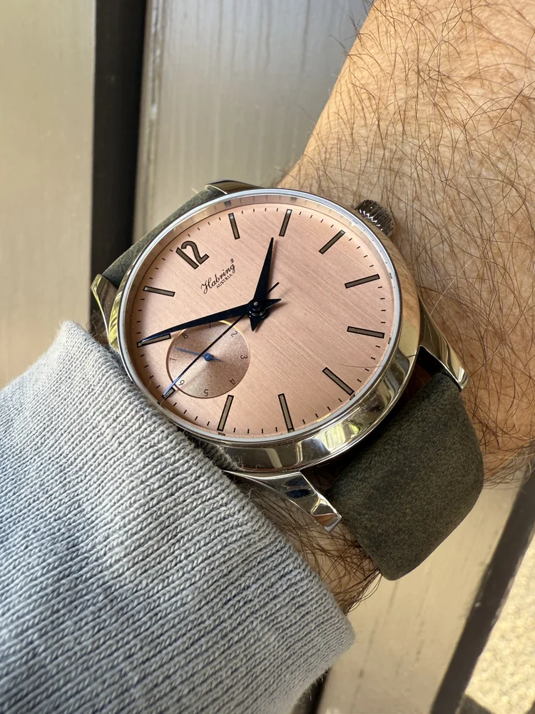 Estate SS Habring2 Foudroyante-Felix Salmon dial watch
