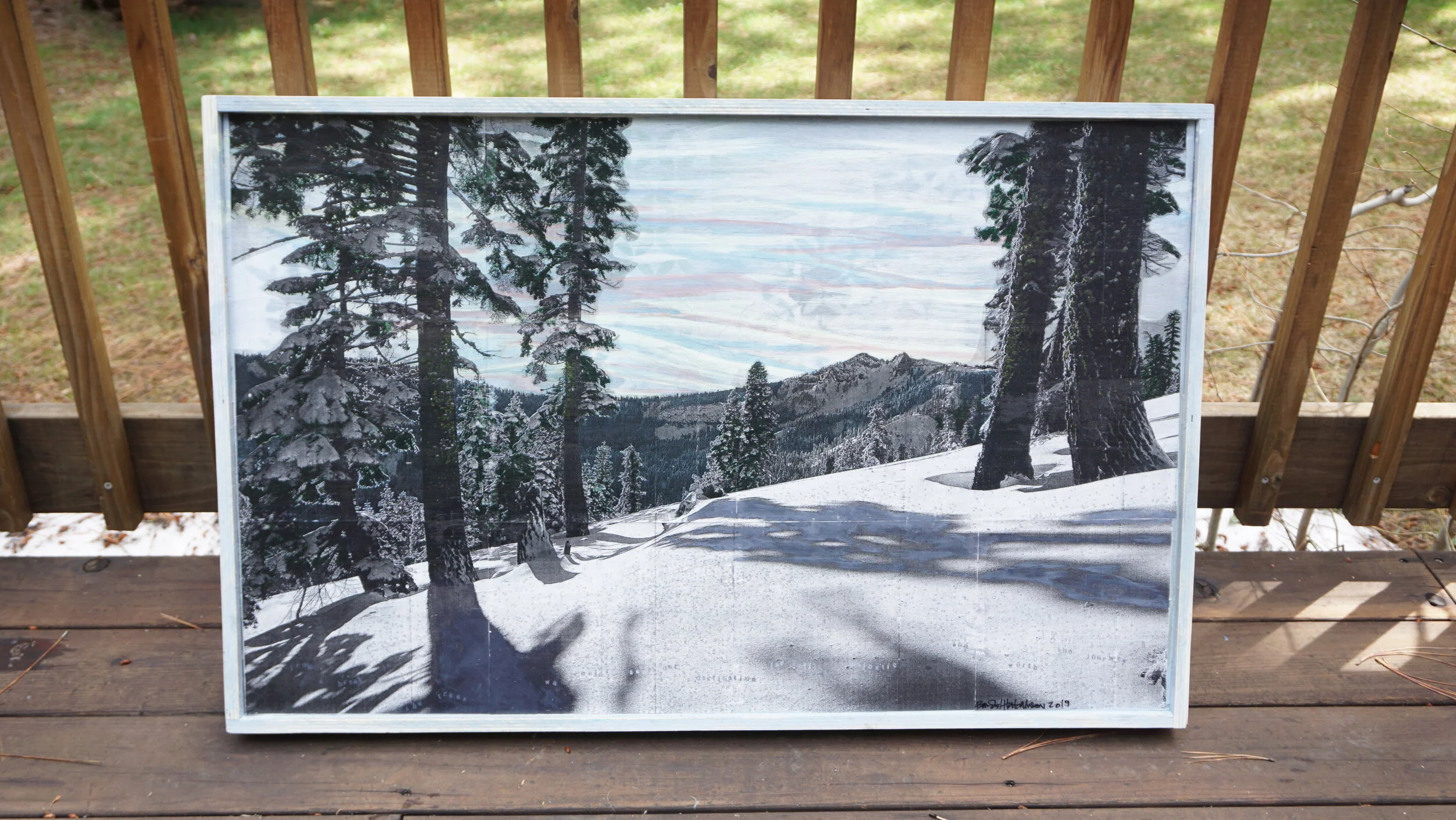 Twin Peaks Split 25X39 (SOLD)