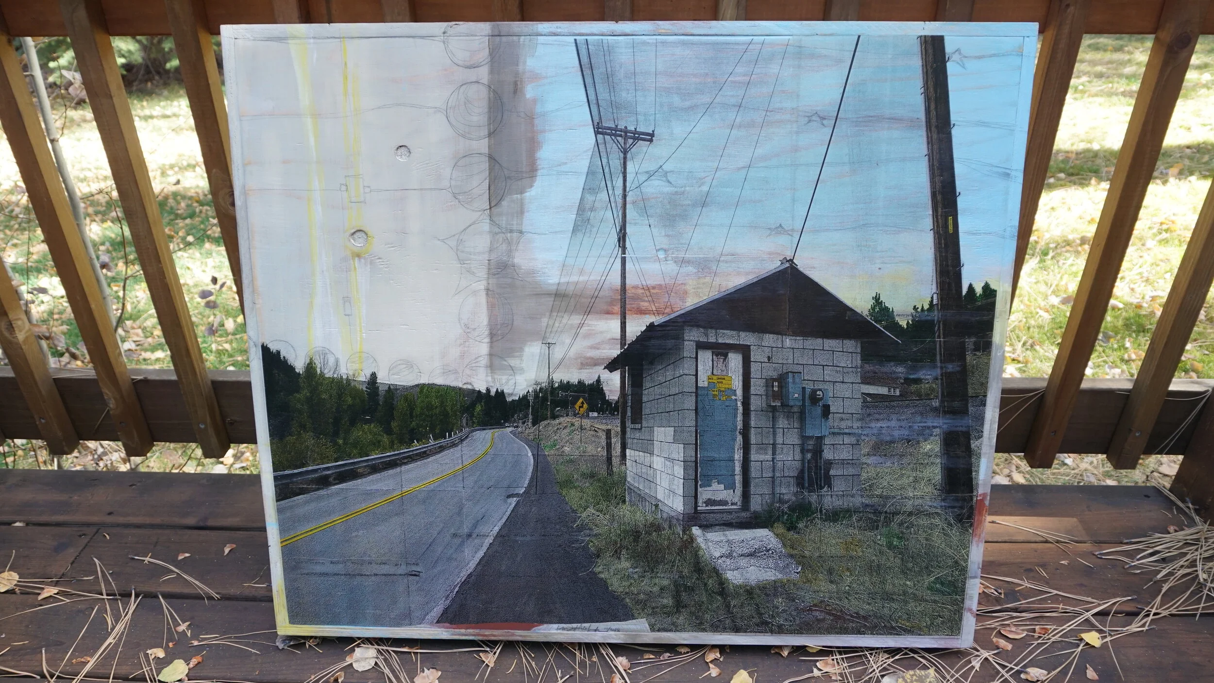 West River Shack 32X40 (SOLD)
