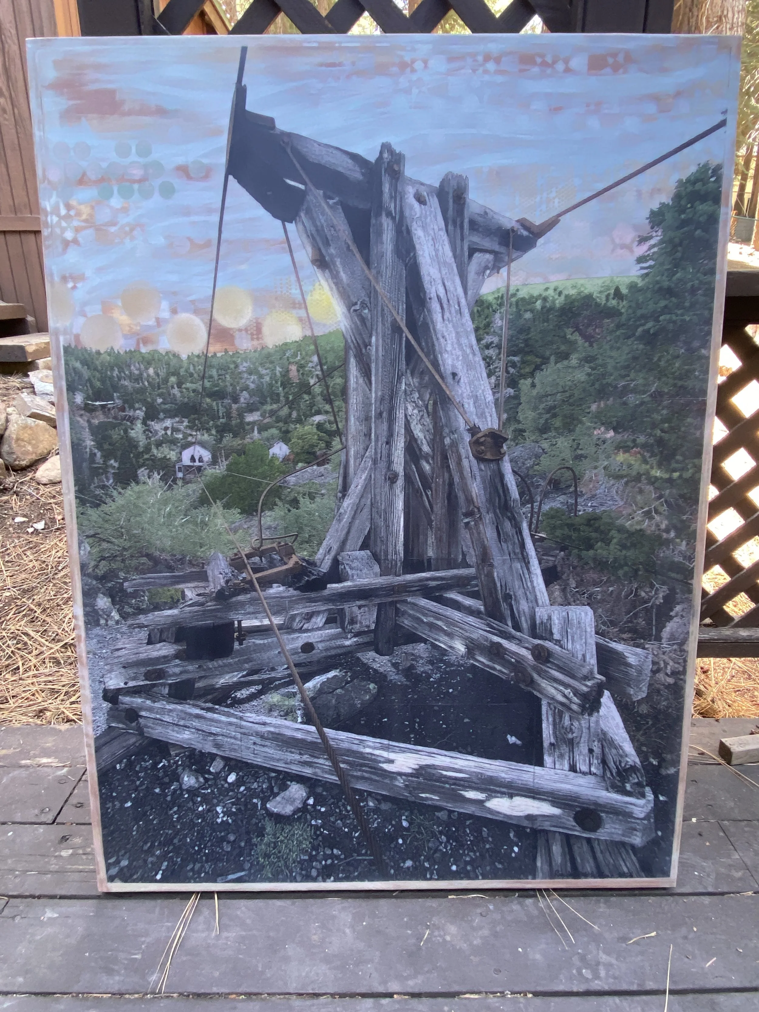 Bellmont Tram Tower 36x48 (SOLD)