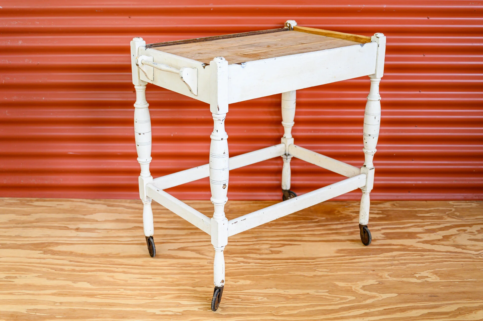 White Drinks Trolley