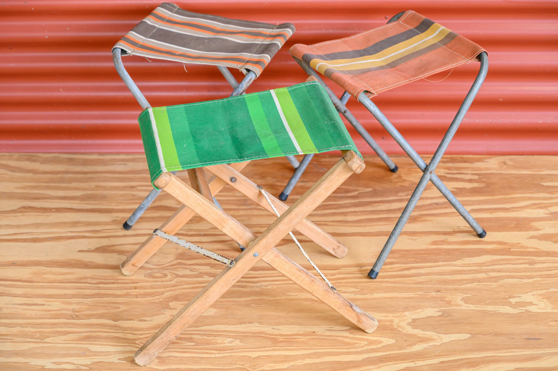 1970's Folding Picnic Chairs 