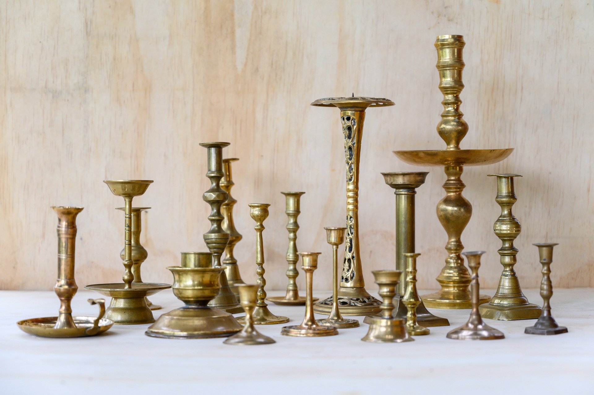 Brass Candle Holders