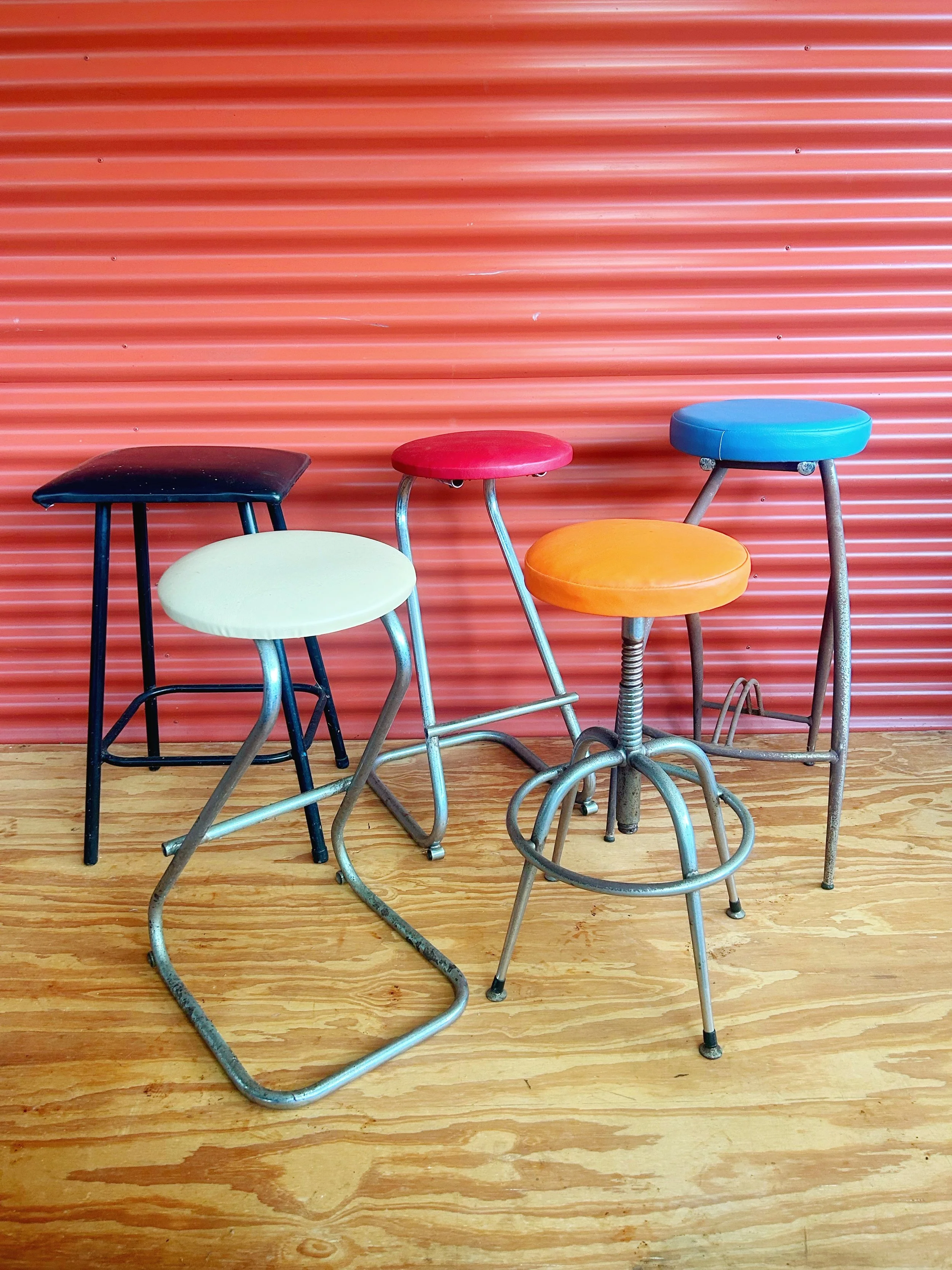 Mid Century Stools