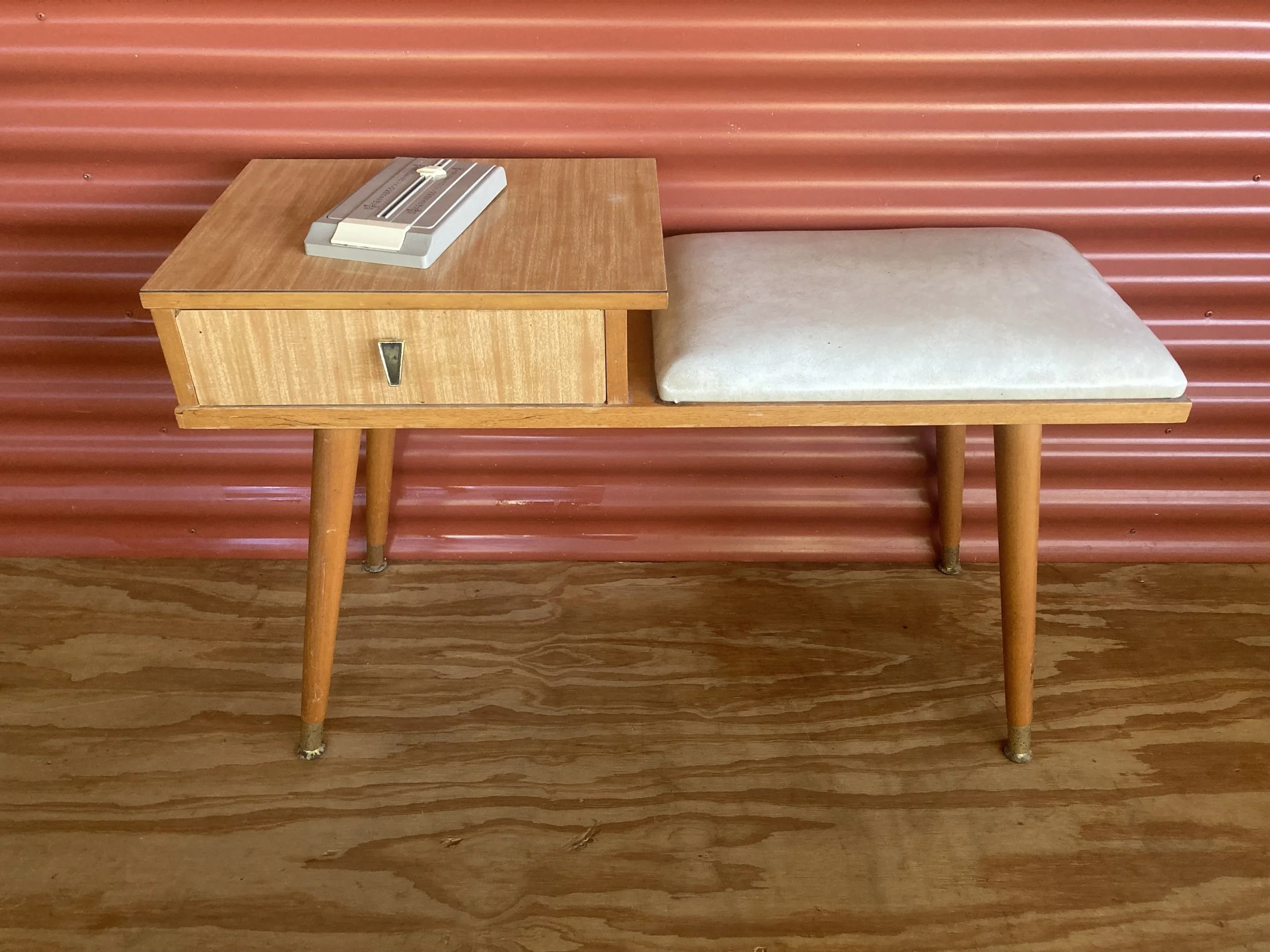 Mid Century Telephone Table