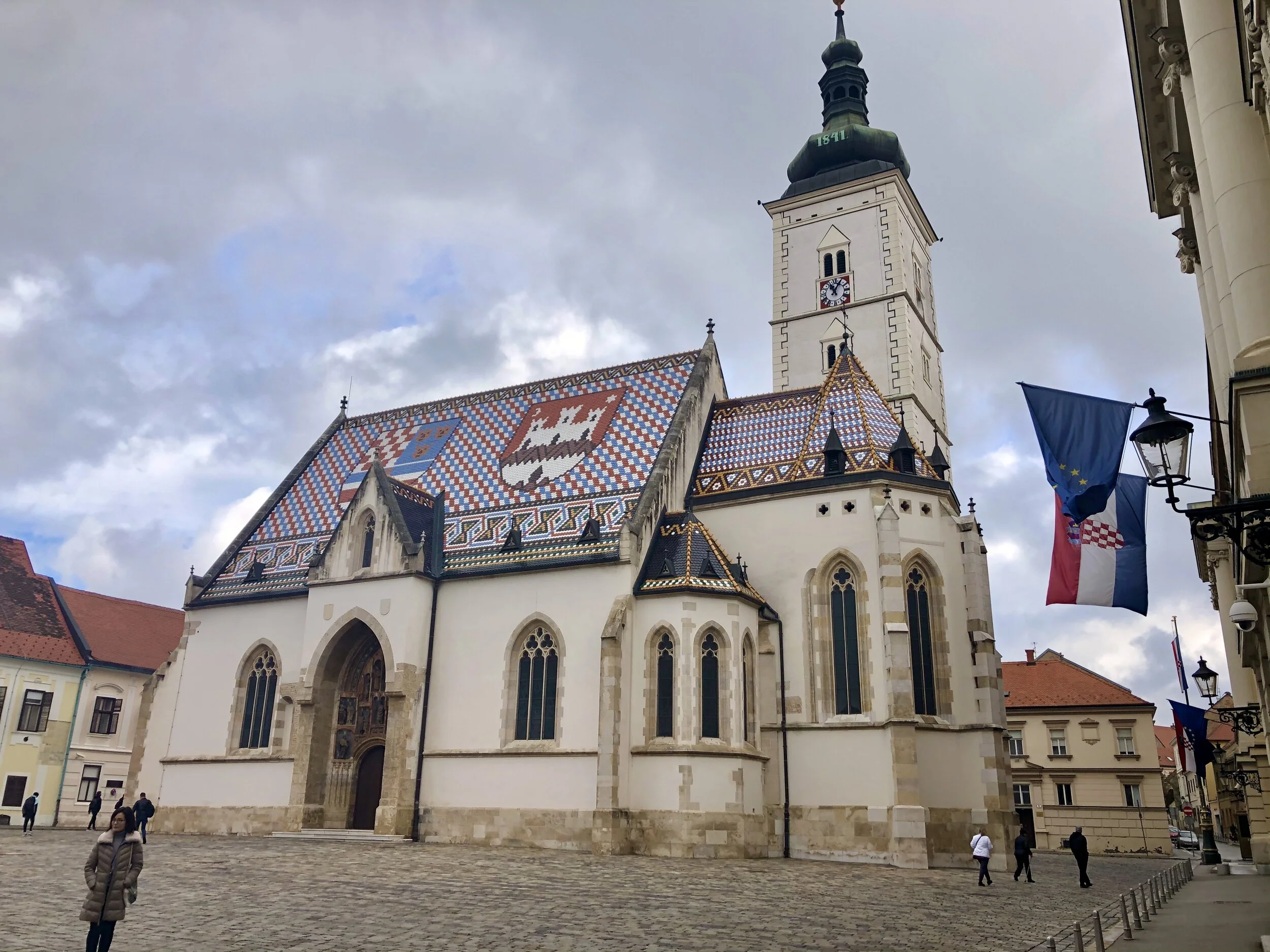 Zagreb church Old Town