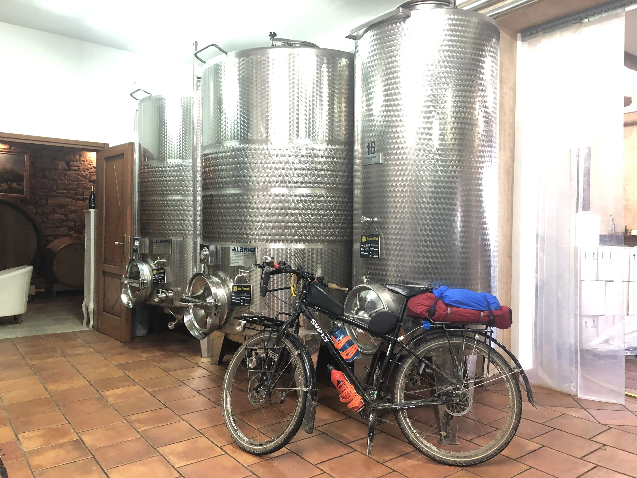 Overnight bike storage 