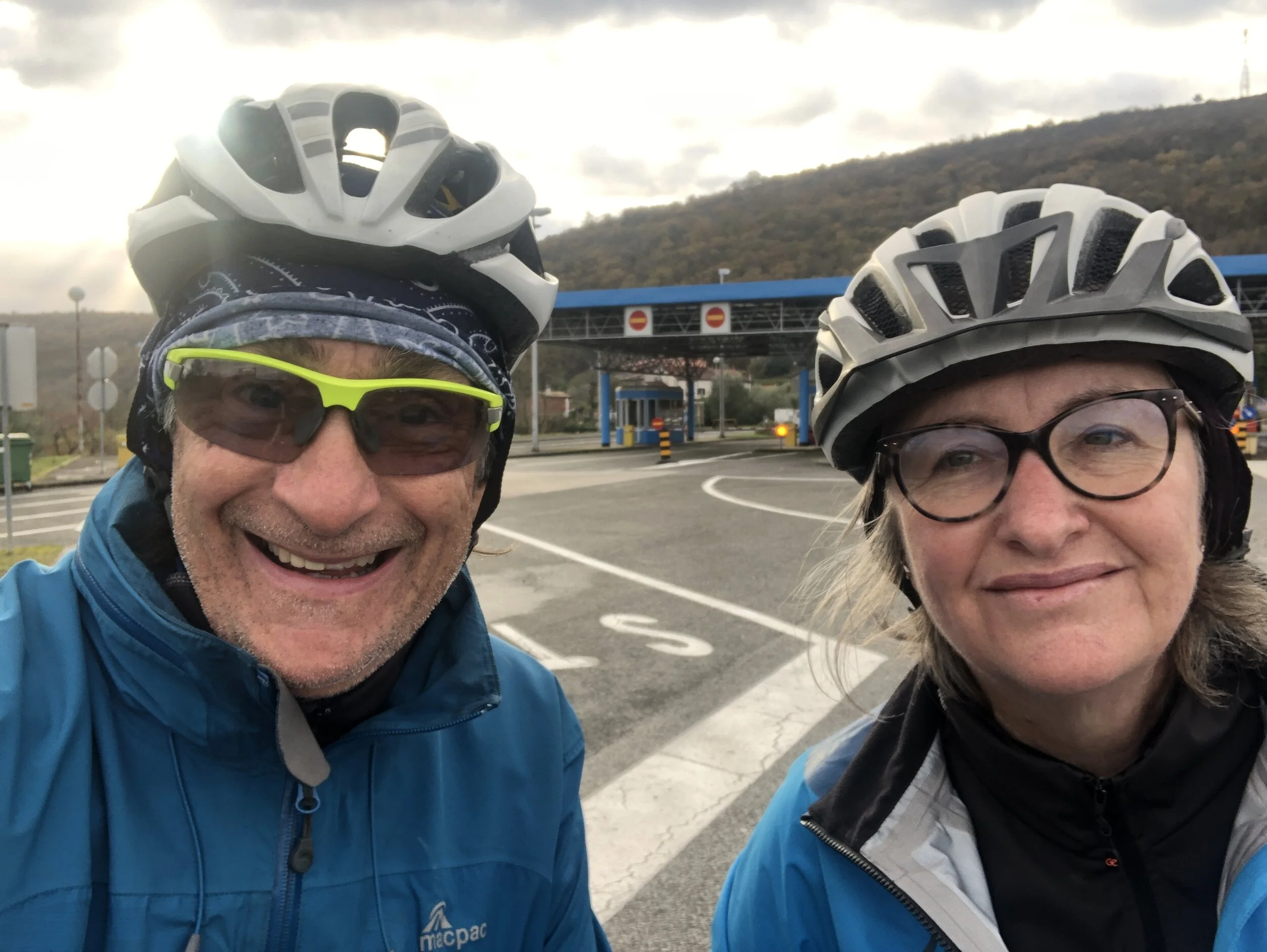 Crossing the border into Slovenia