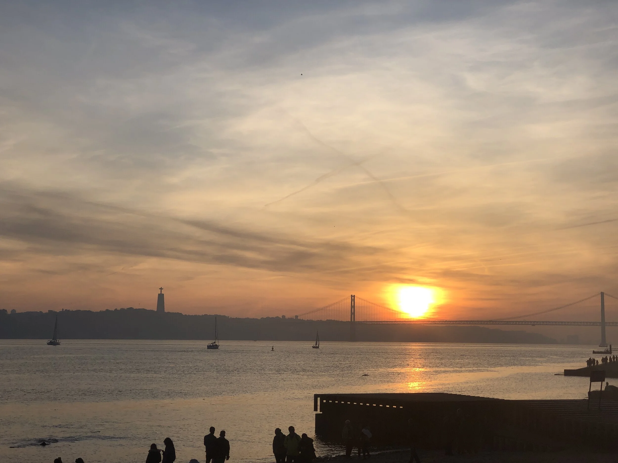 Lisbon sunset 