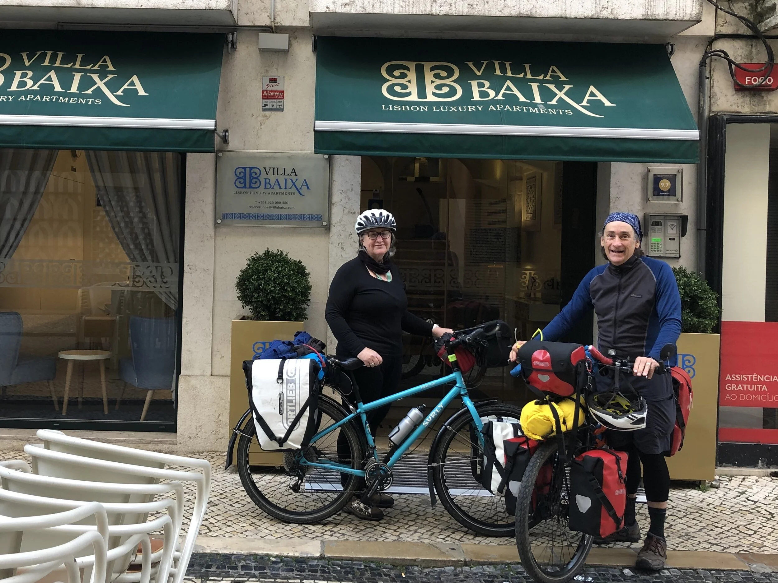 Setting off from Lisbon, heading south 