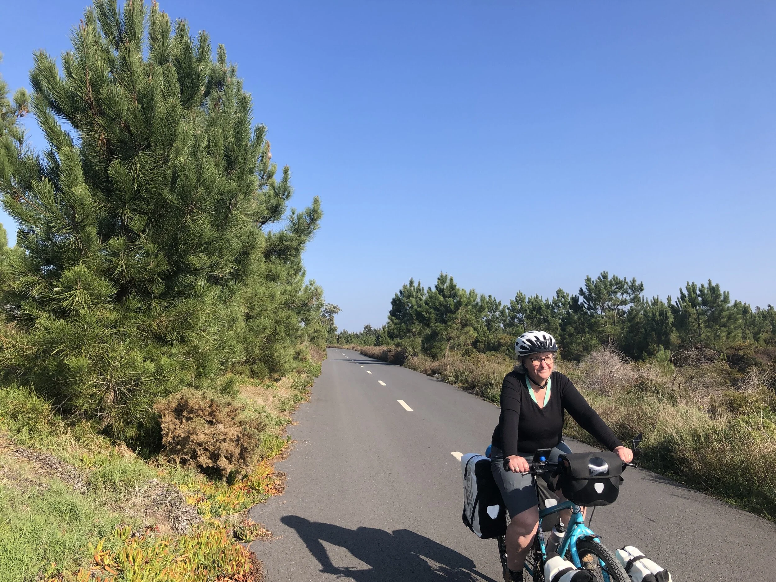 Quiet roads near Sines, Portugal