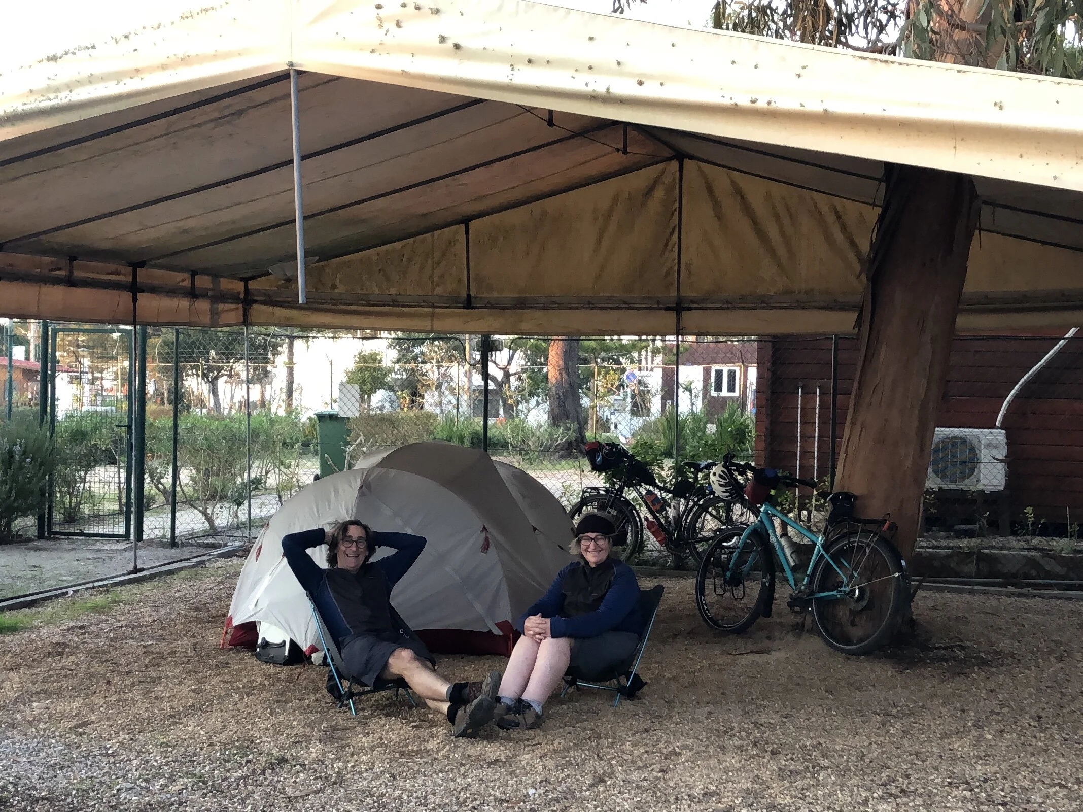 Camping ground in Melides