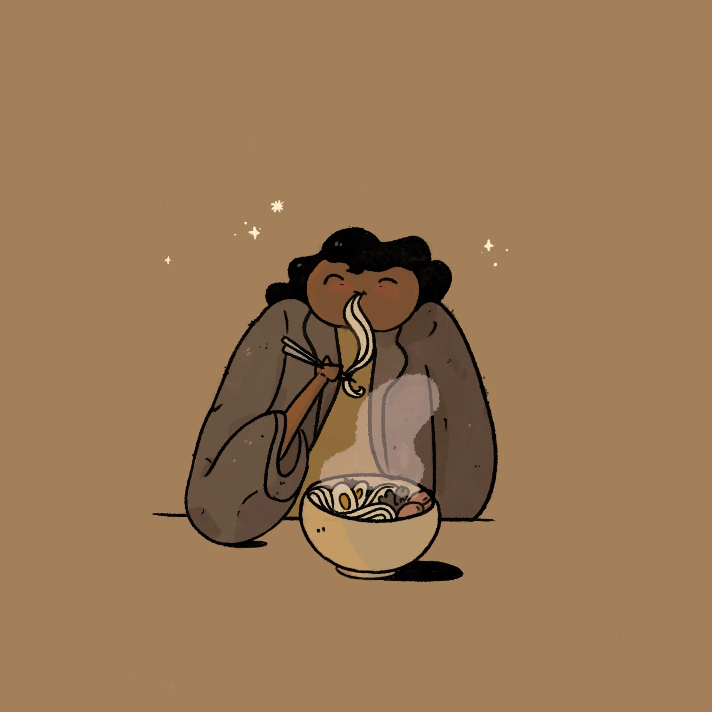 RAMEN ON A RAINY NIGHT
