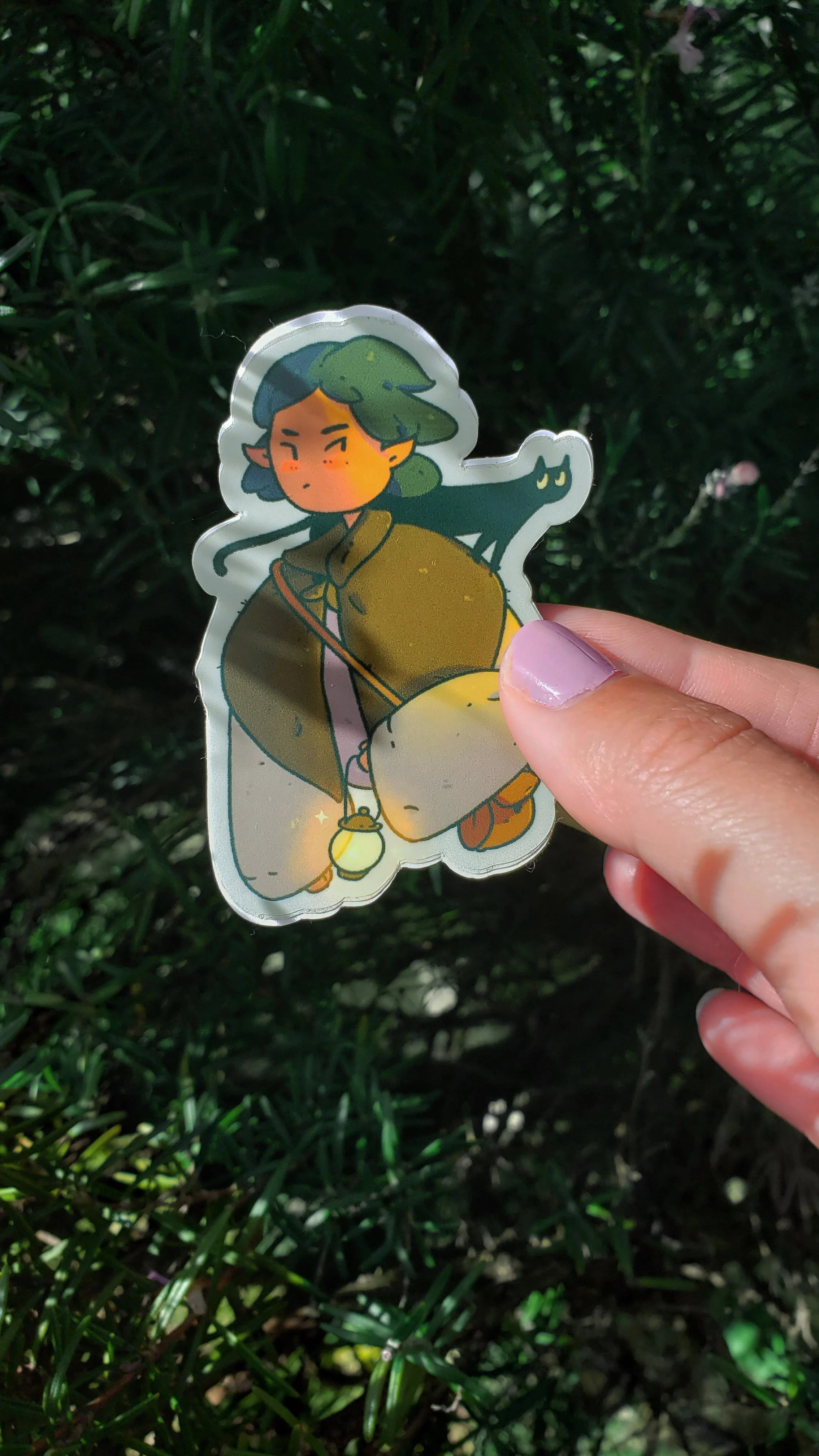 PROTECTING THE SPARK STICKER