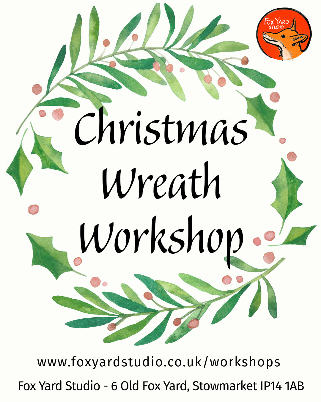 Wreath Making Workshop / November 1st 2025