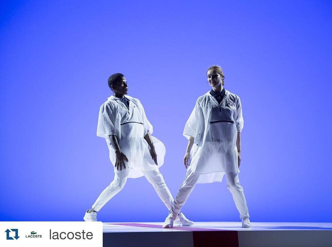 Pr&eacute;sentation de la collection France Olympique @lacoste au Palais de Chaillot, Event J-100 RIO 2016. 
Production: les Gar&ccedil;ons. Direction de cr&eacute;ation: Marie B. Cros. Direction de production: Emilie Fanara. Music : The Shoes @thesh