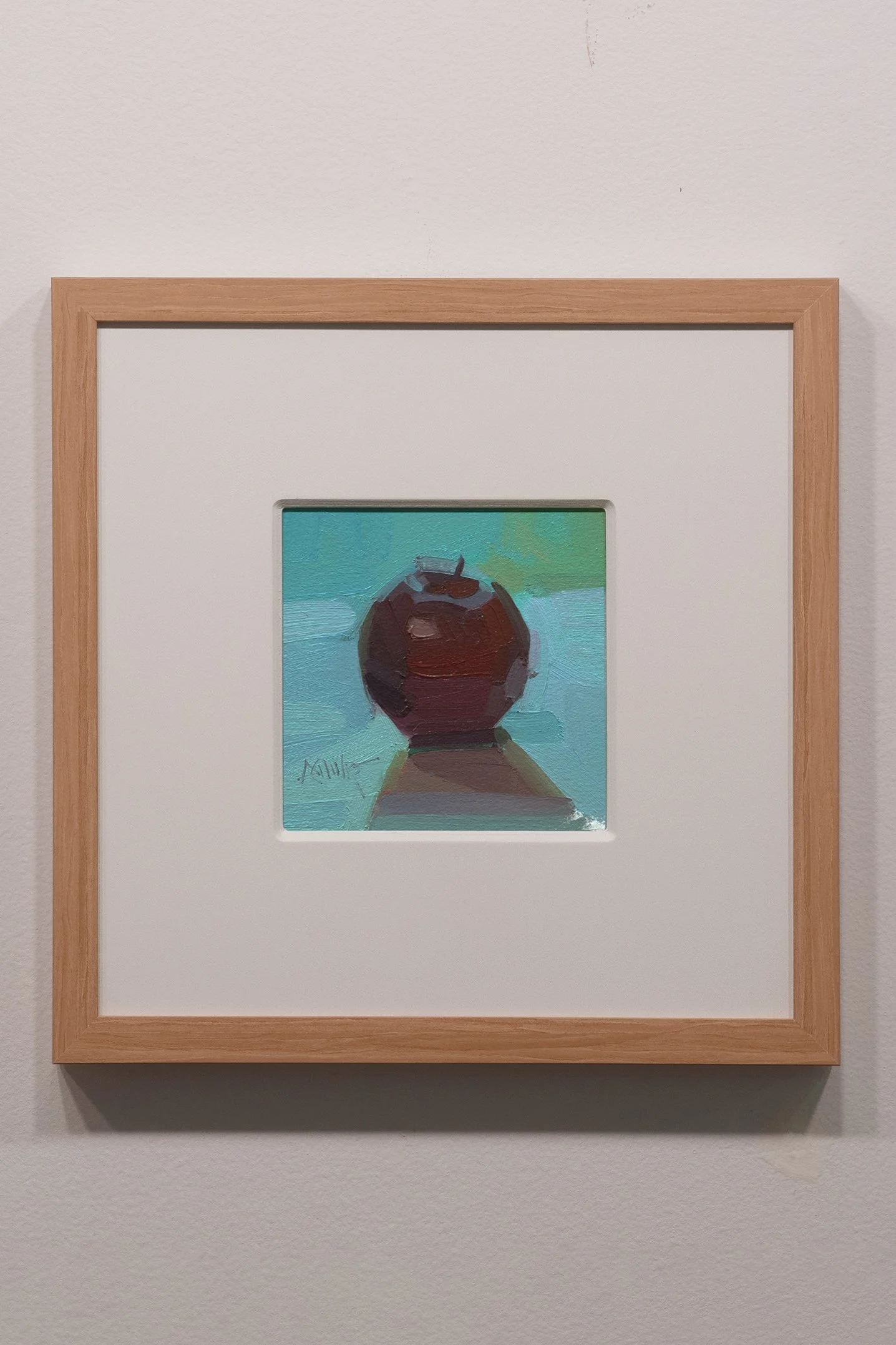 End of the Day Apple (12x12)