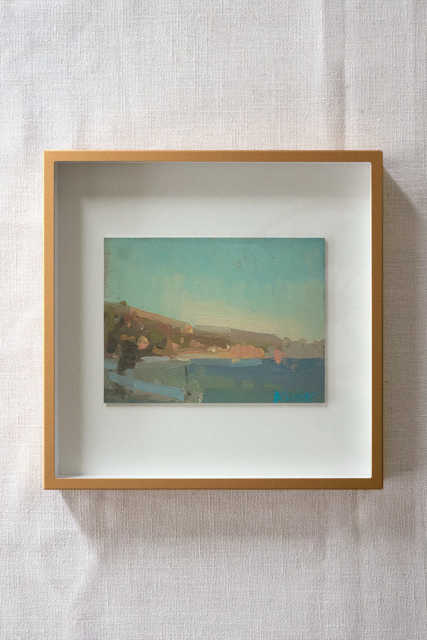 Main Beach at Dusk, Laguna (7x5)