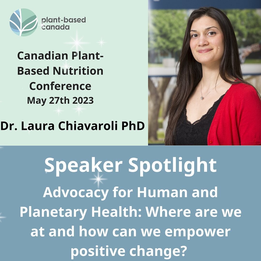 🌱 Today we spotlight our very own Dr. Laura Chiavaroli who recently joined the Department of Nutritional Sciences as an Assistant Professor. She completed her MSc and PhD in the Department of Nutritional Sciences, University of Toronto and Clinical 