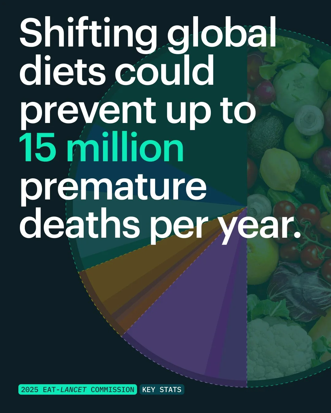 Did you know our food system is both one of the biggest drivers of global health and environmental crises &mdash; and a key to the solutions?
.
The 2025 EAT-Lancet Commission shows how we can: Feed a growing population with healthy, sustainable diets