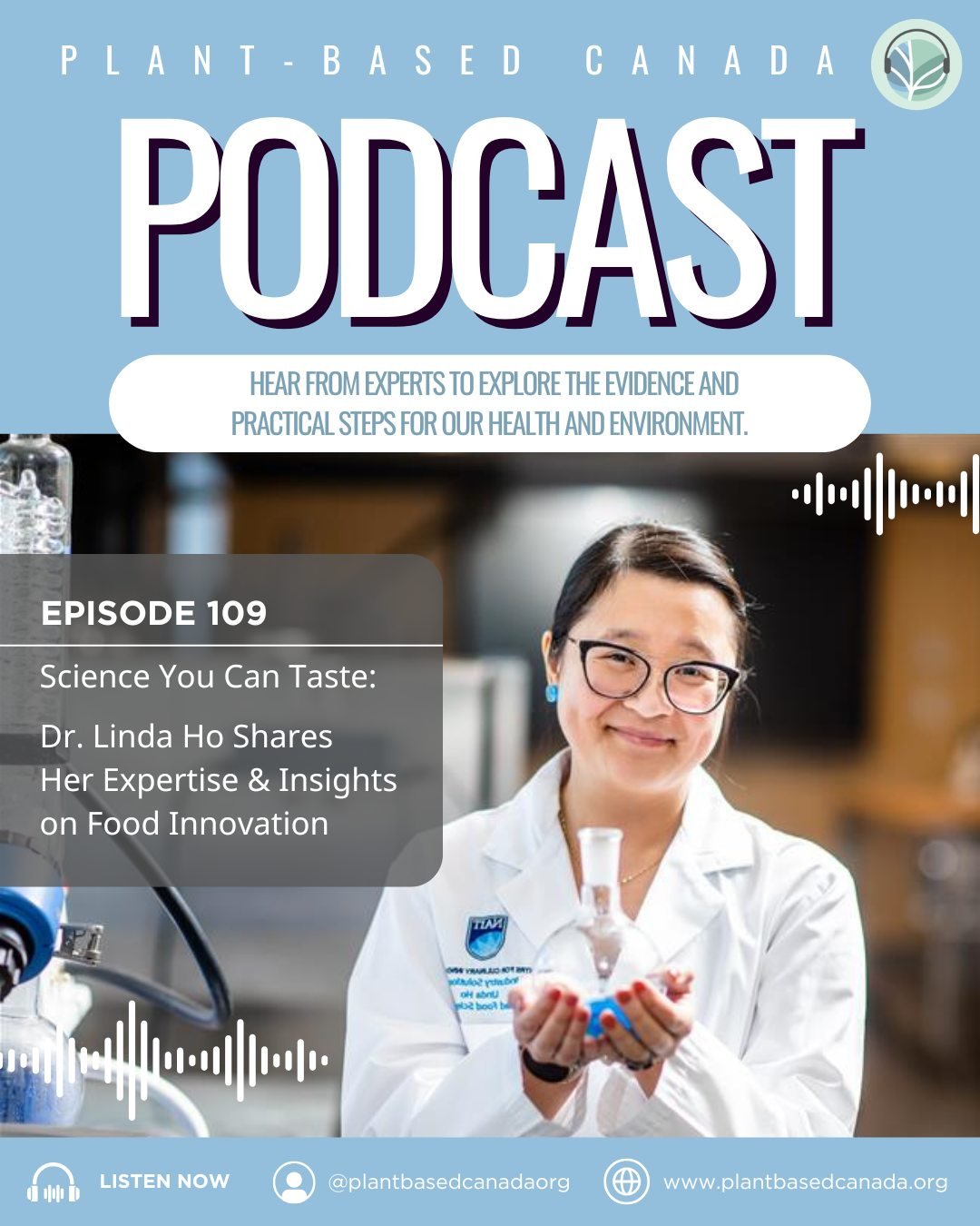 🆕🌱Plant-Based Canada🌱 Podcast episode!

Join us for a chat with Dr. Linda Ho, Research Chair with NAIT&rsquo;s Applied Research Centre for Culinary Innovation (@NAIT), to discuss food product innovations, in particular her knowledge and experience