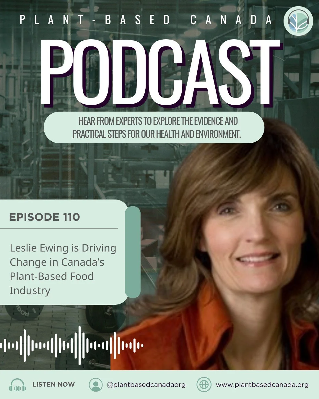 🆕🌱Plant-Based Canada🌱 Podcast episode!

Join us for a chat with Leslie Ewing Executive Director of Plant Based Foods of Canada @plantbasedcan  to discuss Driving Change in Canada&rsquo;s Plant-Based Food Industry.

With over twenty-five years of e