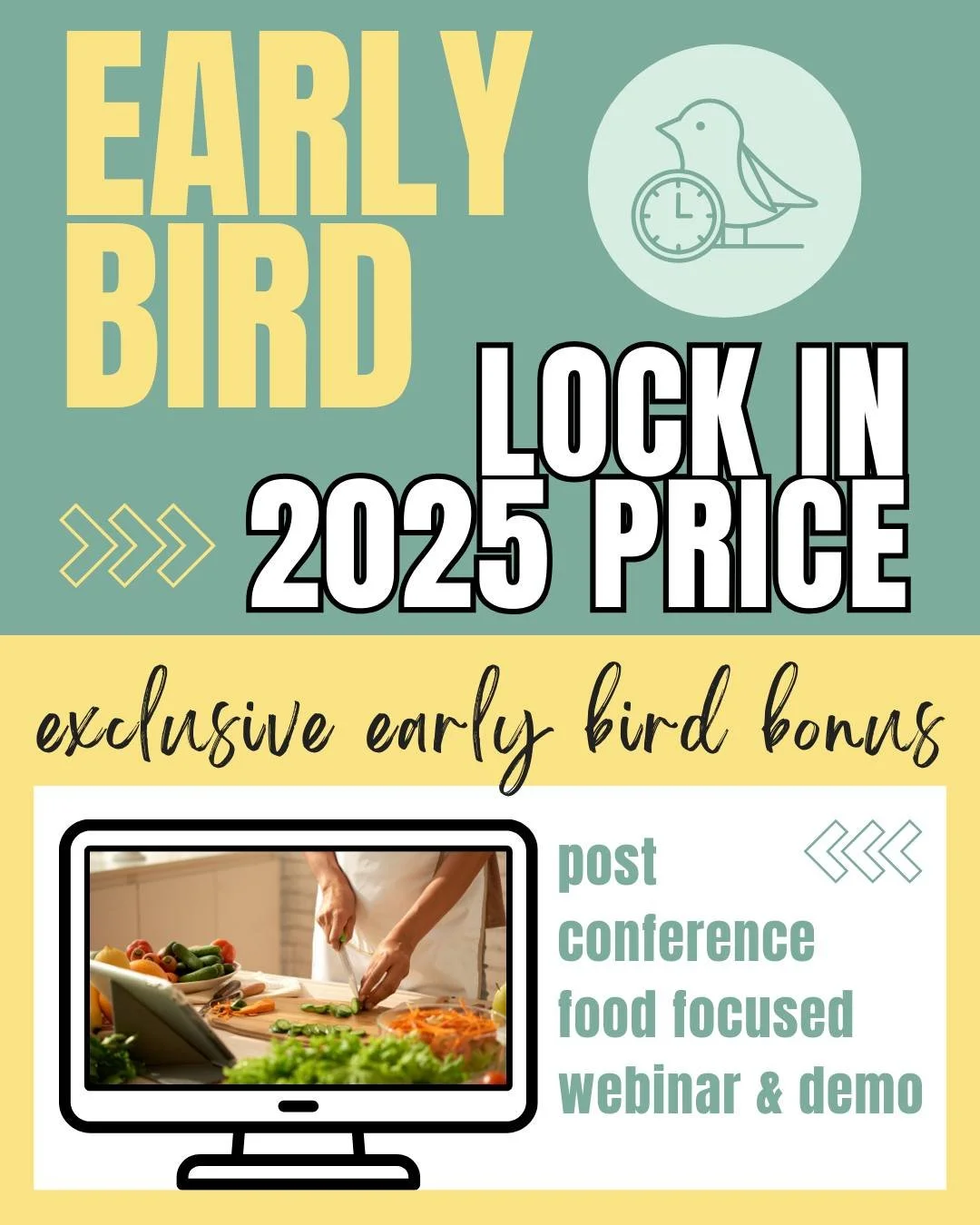 Too much good stuff for just one day!
.
The conference is our favourite and this year is packed with amazing presentations, inspiration, and ideas.
.
The next day though , how we start living and working with that can seem like a blank slate.
.
So wh